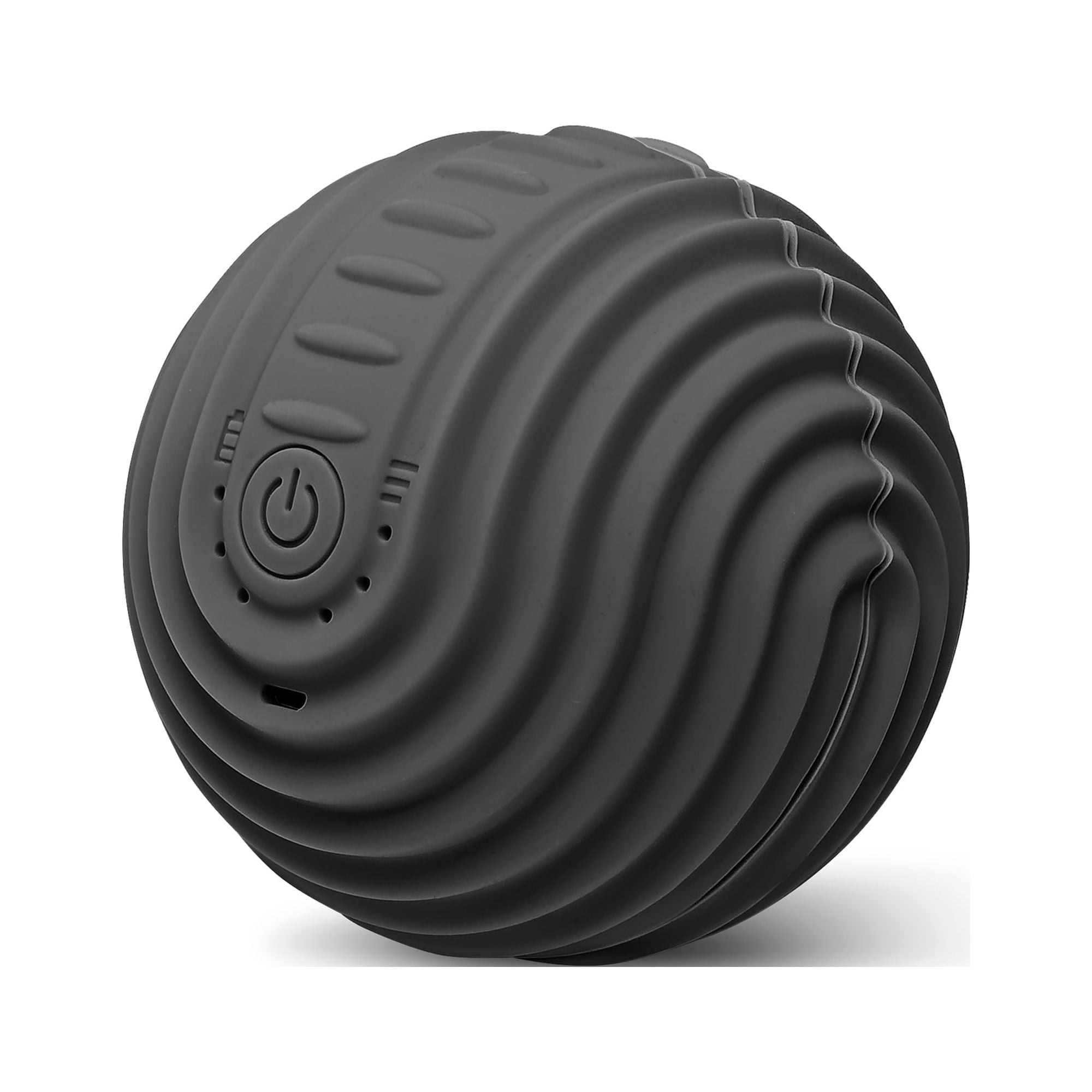 ELECTRO Vibrating Massage Ball Therapy Tool By Njoie Black