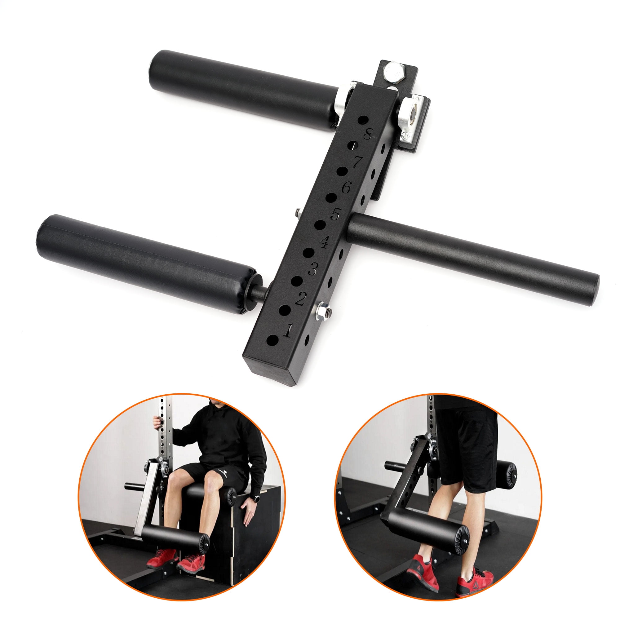 EVERYMATE Seated Leg Extension and Curl Machine for Effective Leg Muscle Training,Adjustable Leg Extension Attachment,Leg Extensions Fitness Equipment Accessories
