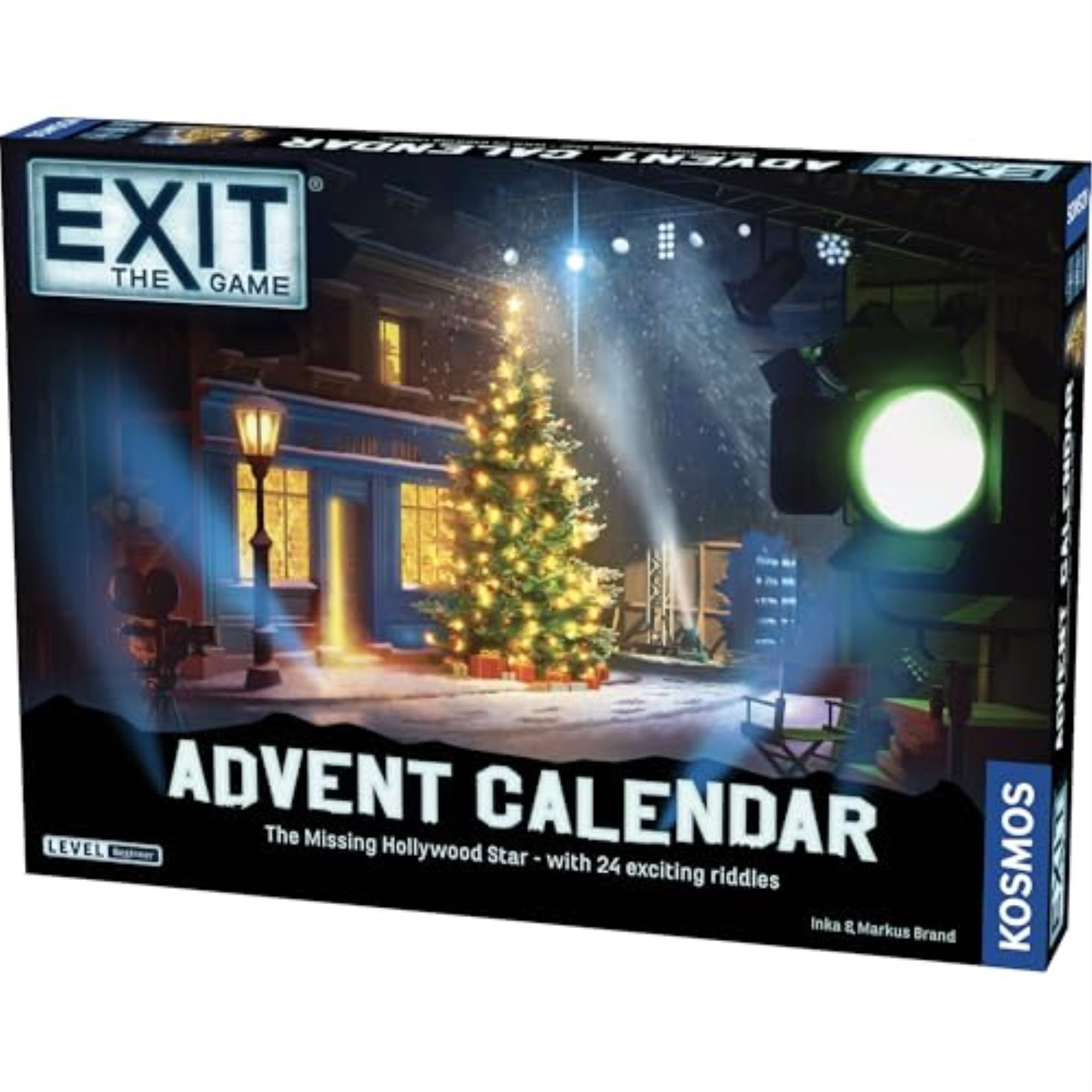 EXIT: The Game - Advent Calendar - The Missing Hollywood Star | Christmas | Calendar | Advent | Mystery Game | Family Activity | Ages 10+