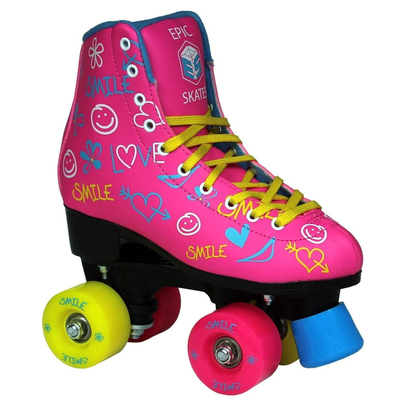 Epic Skates Blush Quad Roller Skates - Juvenile 10