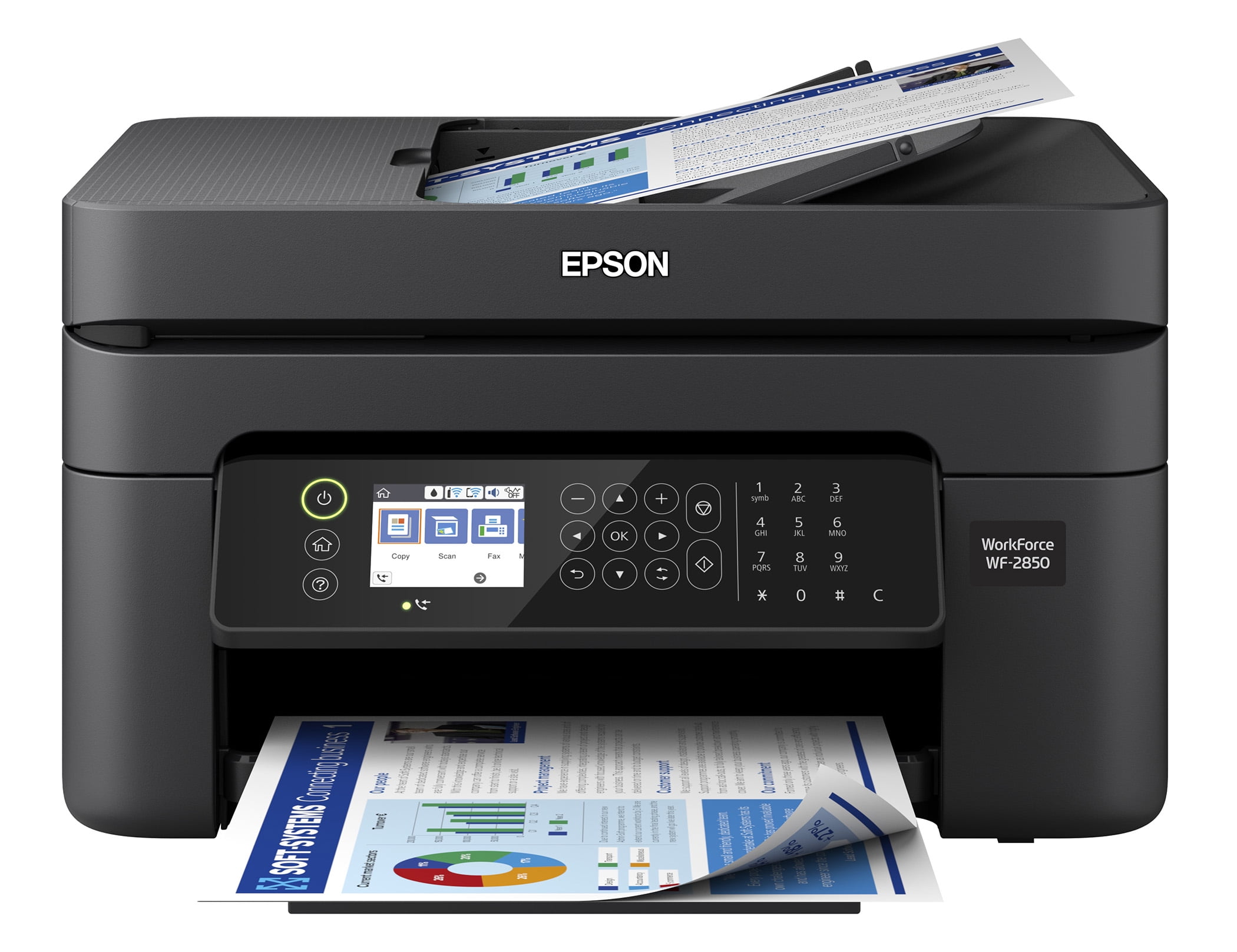 Epson WorkForce WF-2850 Wireless All-in-One Color Inkjet Printer