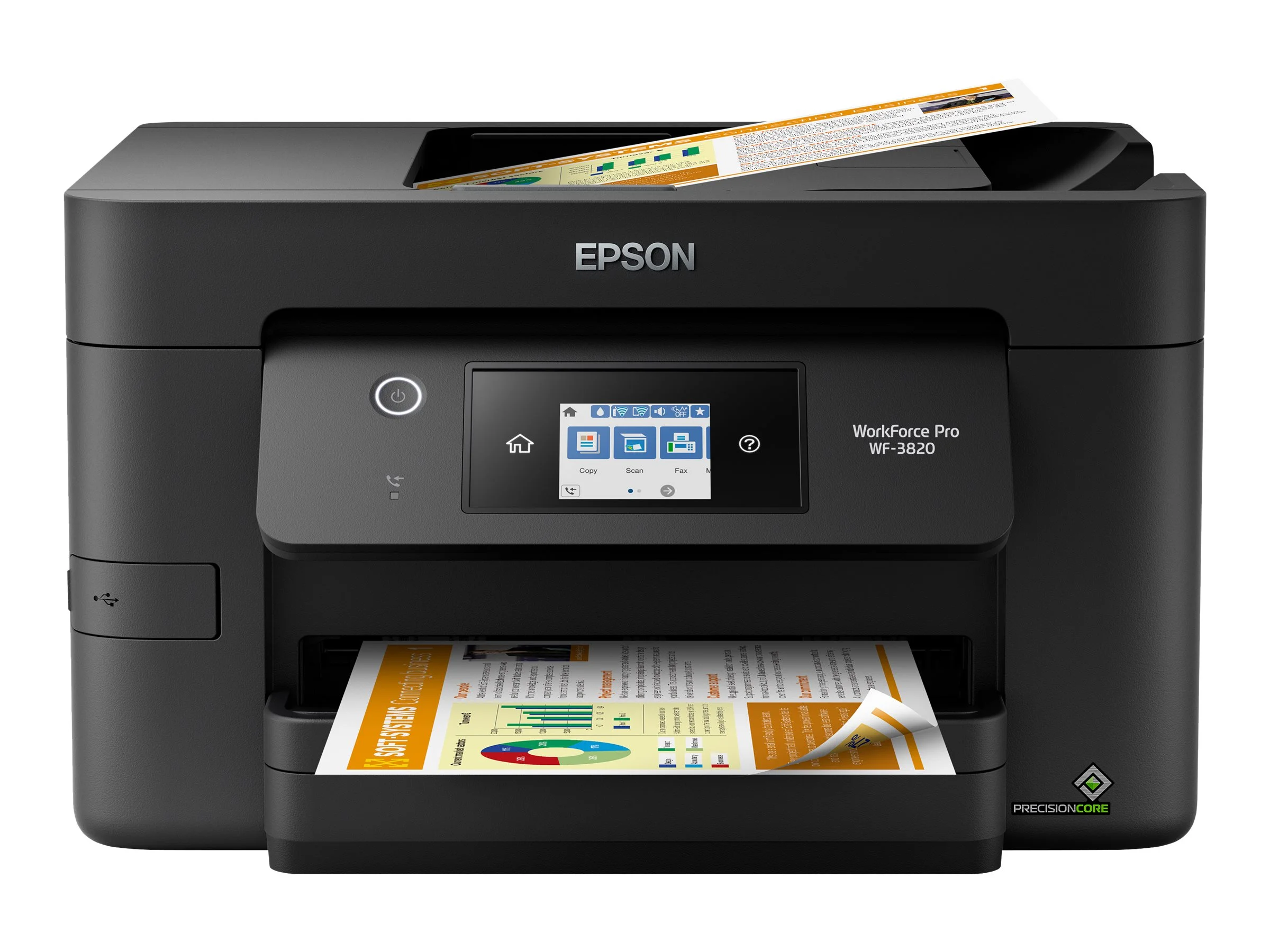 Epson WorkForce Pro WF-3820 Wireless All-in-One Color Inkjet Printer