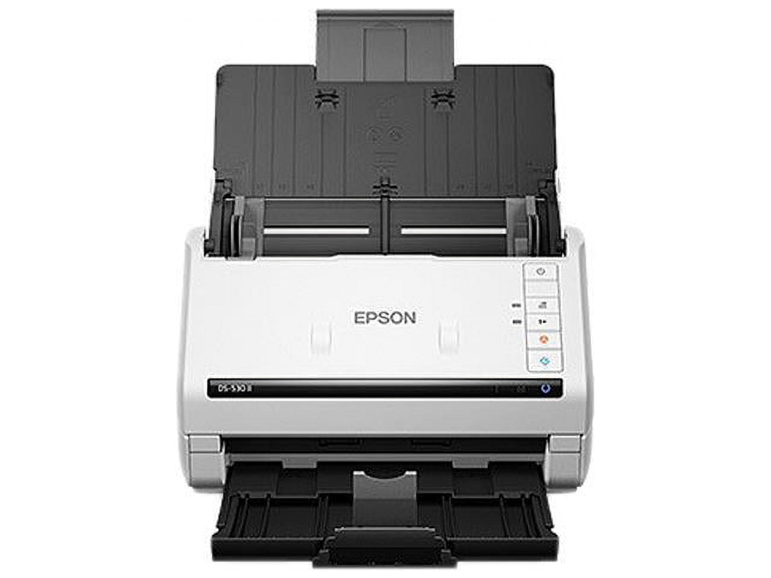Epson B11B261202 DS-530 II 600 dpi Optical Resolution Color Duplex Document Scanner - 50-Sheet Duplex Auto Document Feeder
