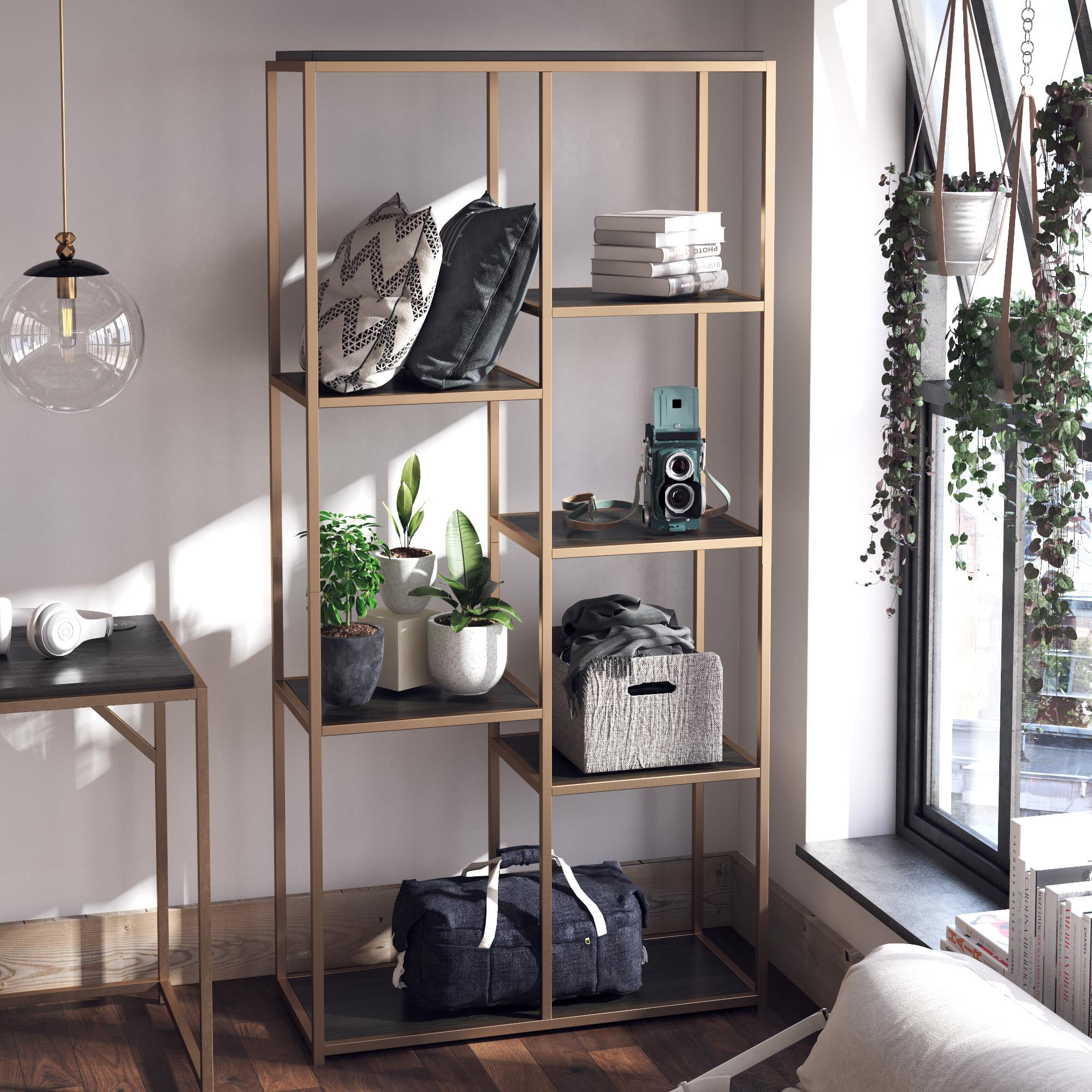 Ameriwood Home Fayette 5-Shelf Bookcase, Espresso