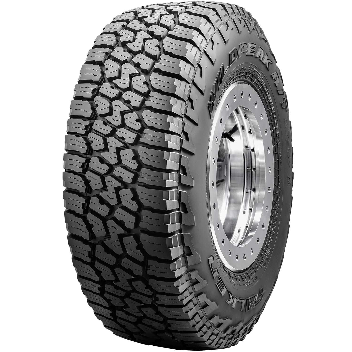 Falken Wildpeak A/T3W LT245/70R17/10 119/116S BW All Terrain Tire Fits: 2015-18 Chevrolet Silverado 1500 SSV, 2010-13 Chevrolet Silverado 1500 XFE