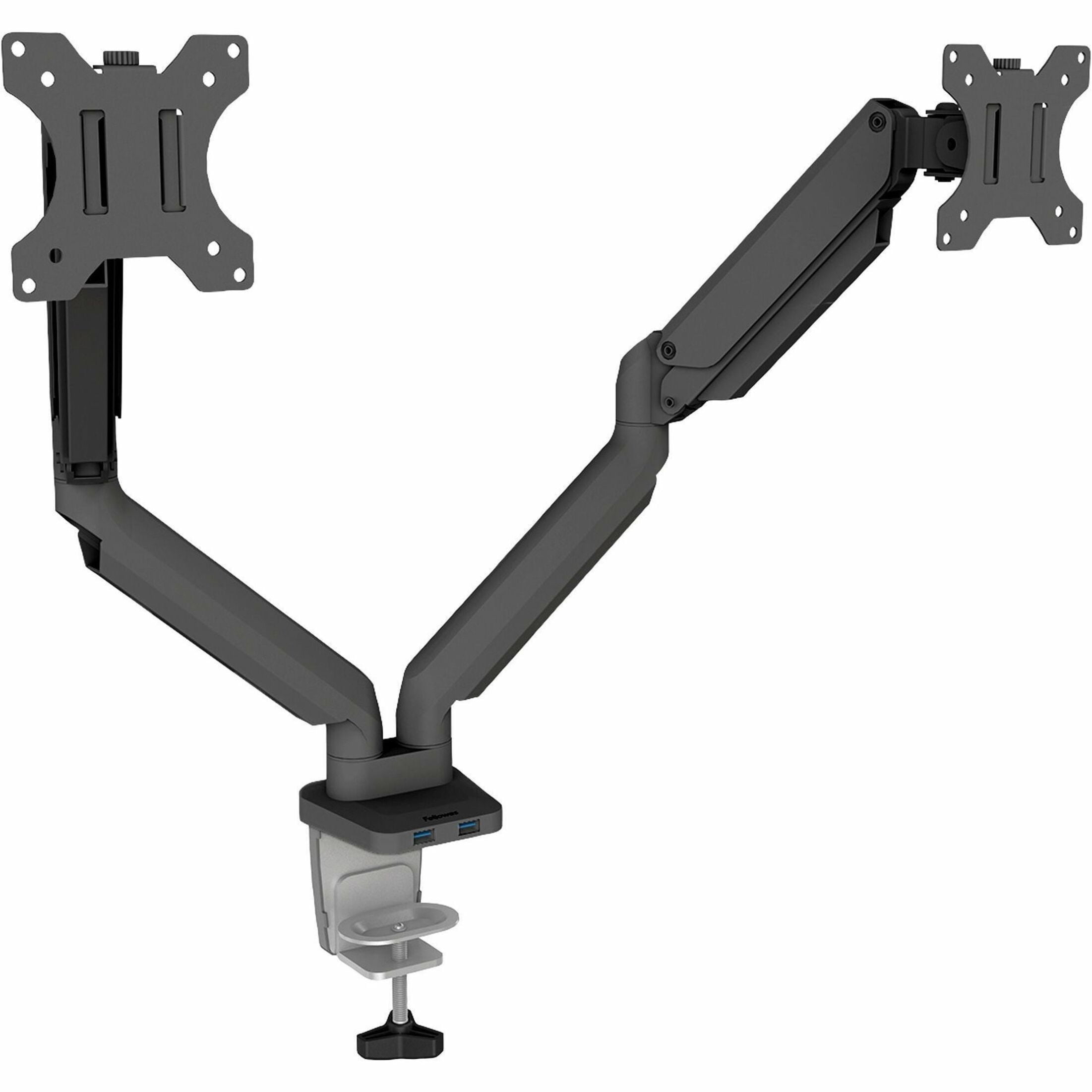 Fellowes Platinum Dual Monitor Arm Up to 27 8042501