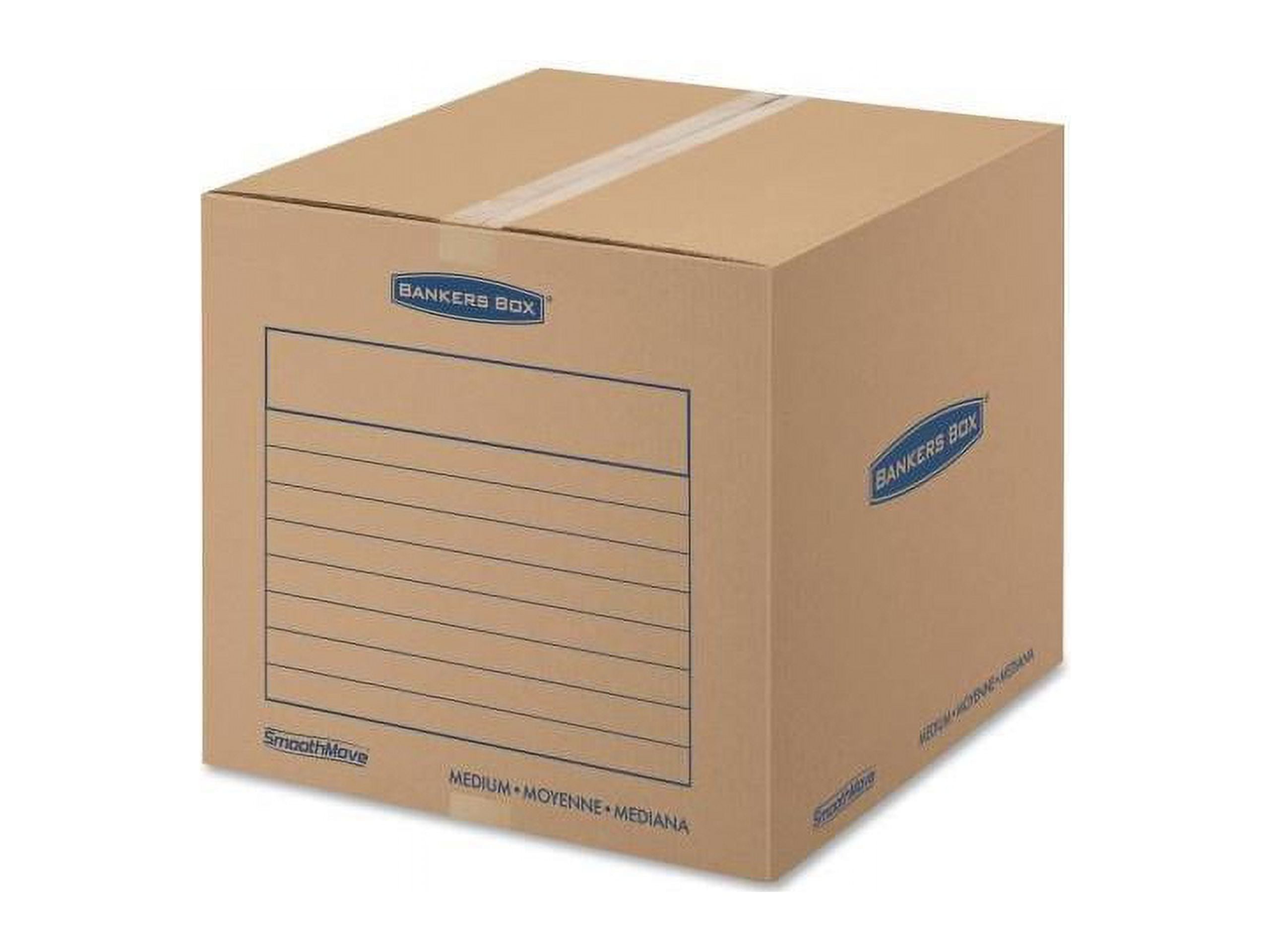 Fellowes SmoothMove Basic Moving Boxes, Medium