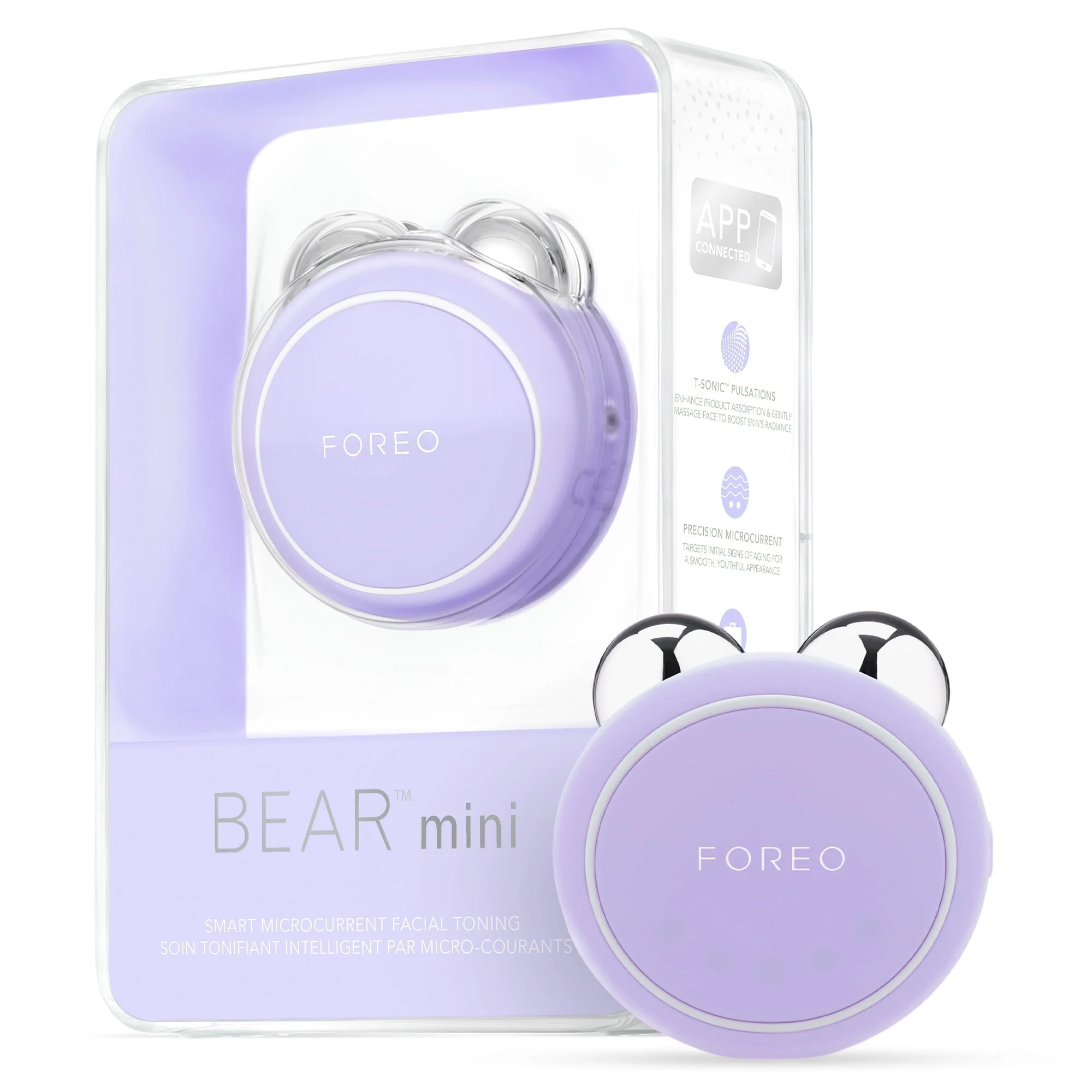 FOREO BEAR MINI Facial Toning Device Lavender