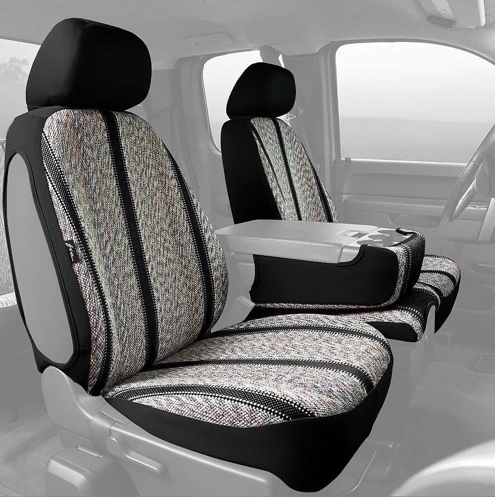 Fia Inc. TR48-31 BLACK FIATR48-31 BLACK 14-16 SILVERADO/SIERRA 1500/15-16 SILVERADO/SIERRA 2500/3500HD WRANGLER SADDLE BLANKET BLACK Fits select: 2014-2019 CHEVROLET SILVERADO, 2014-2019 GMC SIERRA