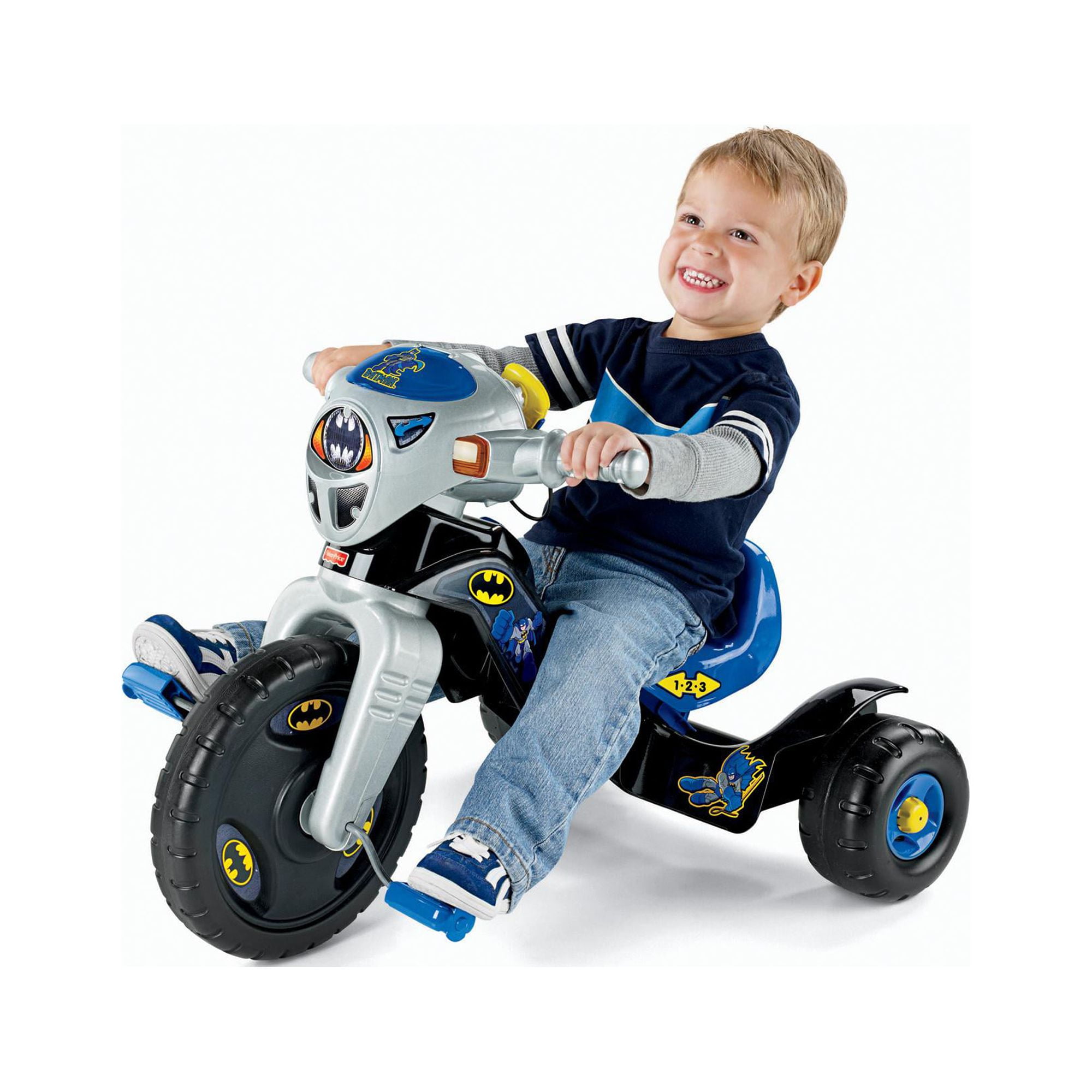 Fisher-Price DC Super Friends Batman Lights & Sounds Trike