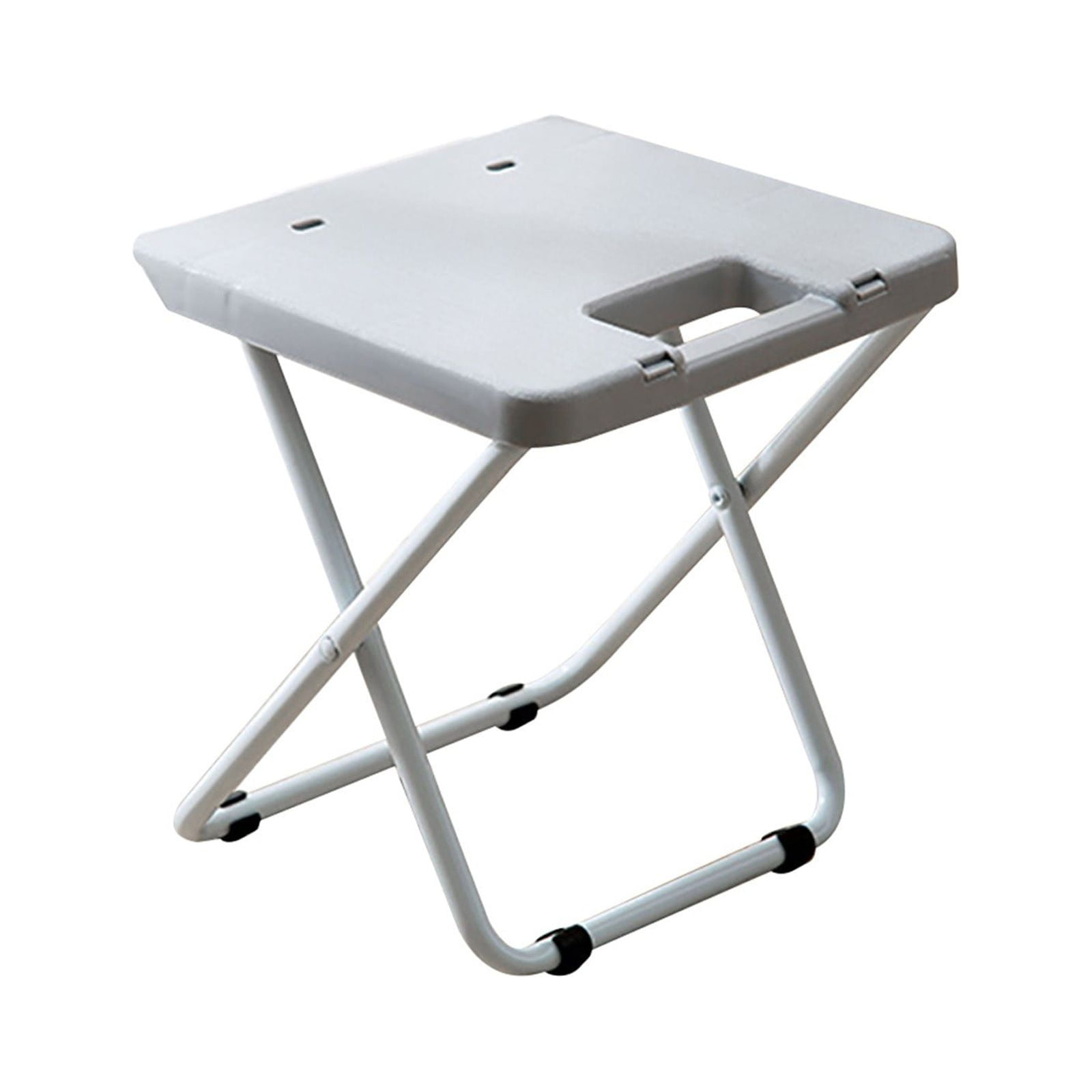 Folding Stool, 550lbs Capacity Foldable Stool with Handle, Portable Stools for Adults Heavy Duty, Folding Chair Outdoor/Indoor, Collapsible Stool for Camping,Home