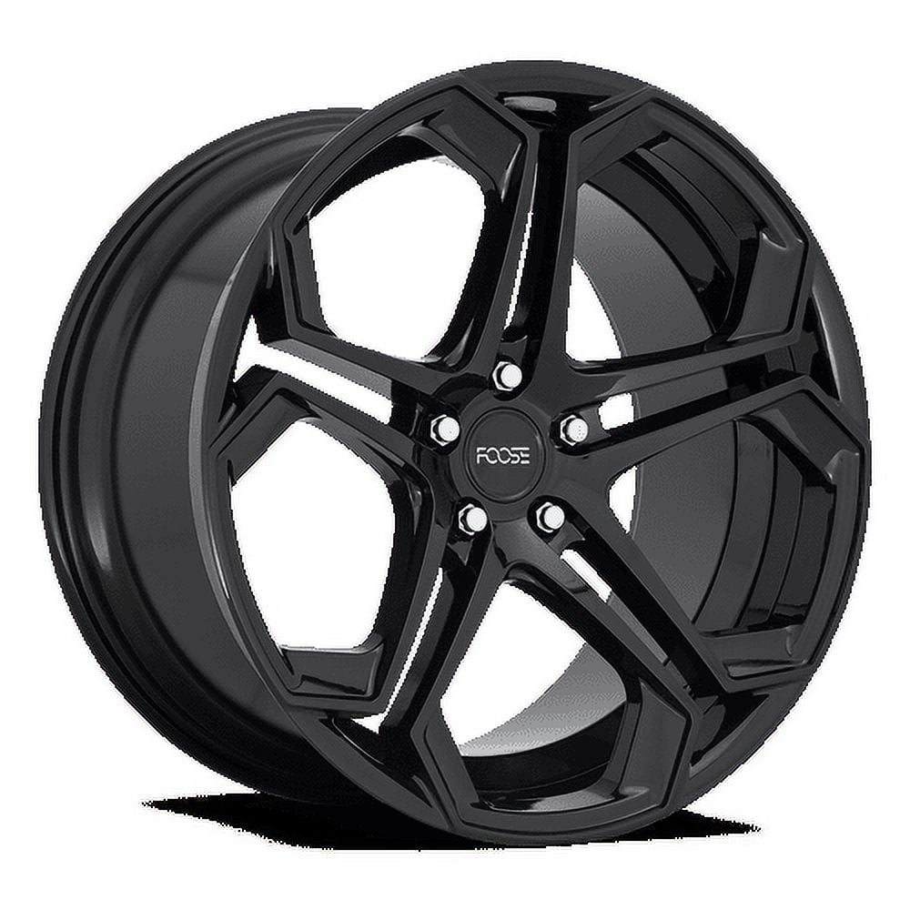 Foose 1PC Aluminum Rim F169 IMPALA 20X9in Gloss Black Finish, F169209031+38