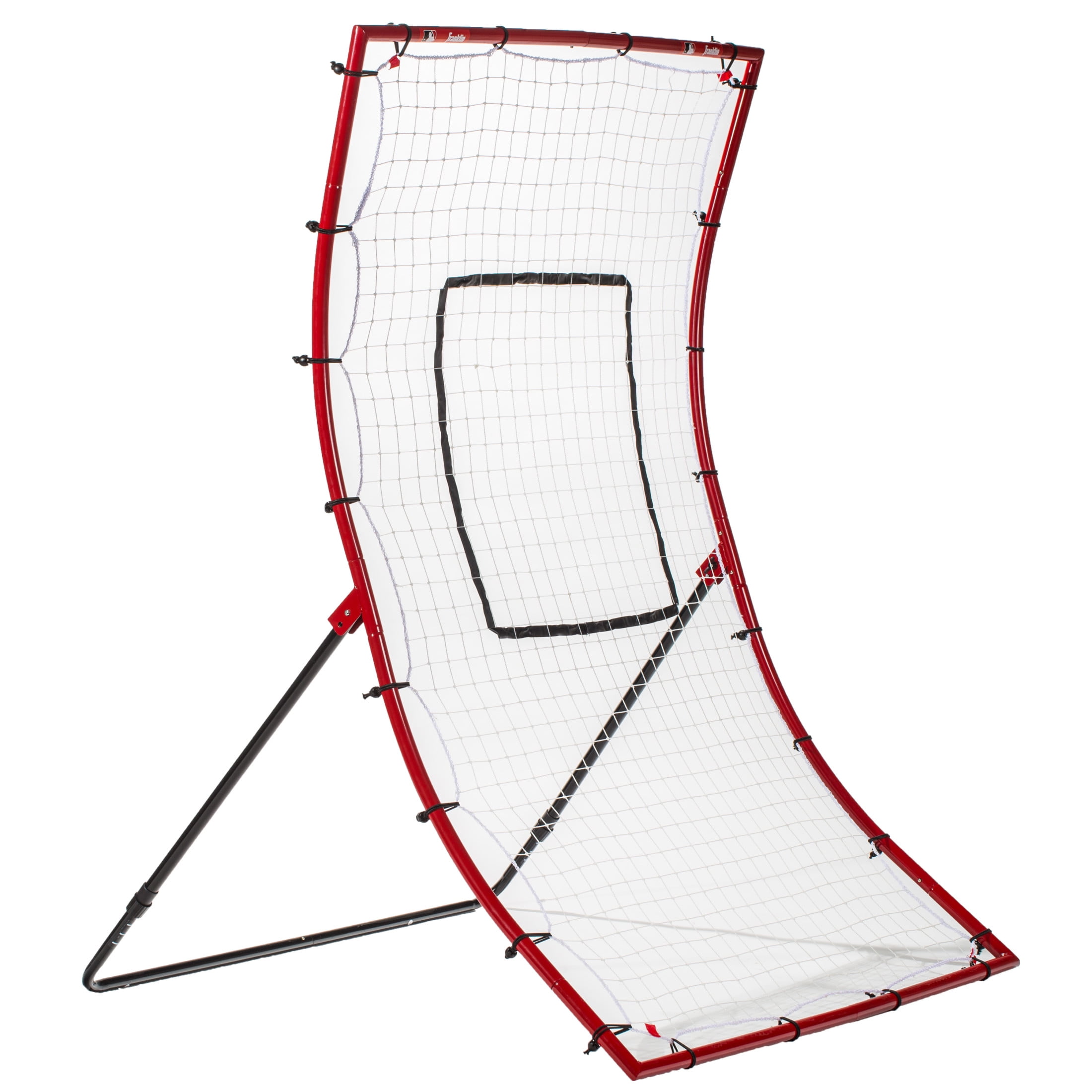 Franklin Sports MLB Deluxe Baseball Rebounder + Pitchback Net - 68" x 48"