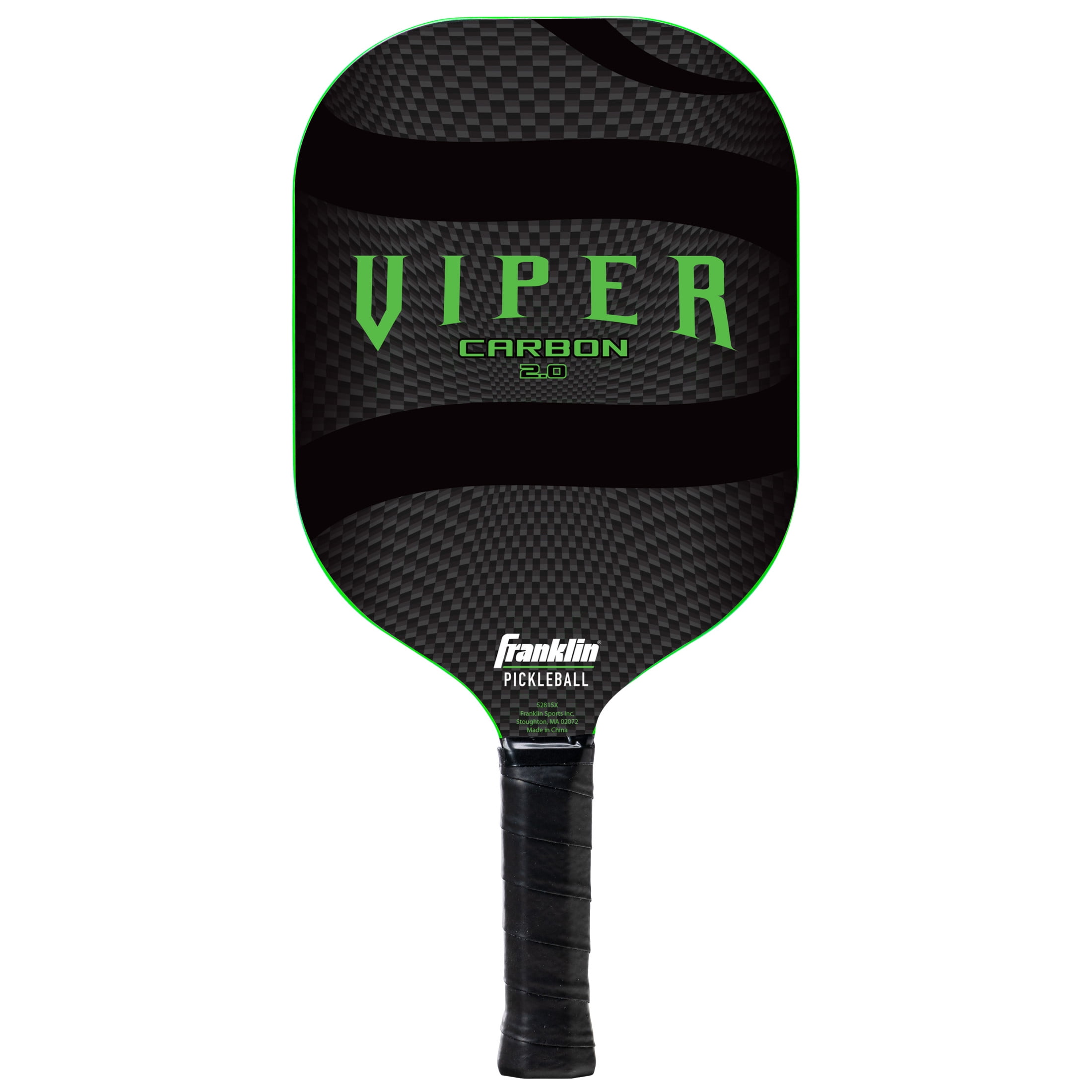 Franklin Sports Viper Pickleball Paddle - 13mm Poly Core Racket - Green