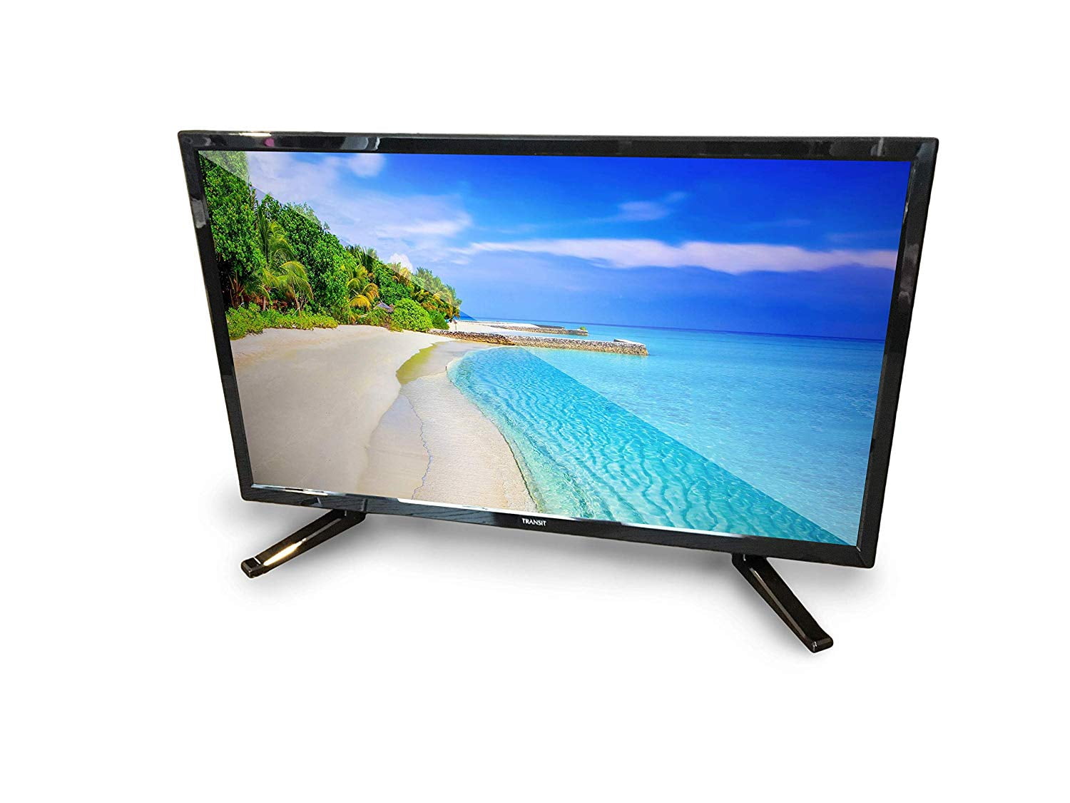 Free Signal TV Transit 22" 12 Volt DC Powered LED Flat Screen HDTV for RV Camper and Mobile Use