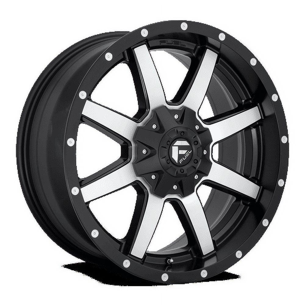 Fuel D537 Maverick 17X9 5X114.3/5X127 -12Et 110.1Cb Matte Black Machined Wheel