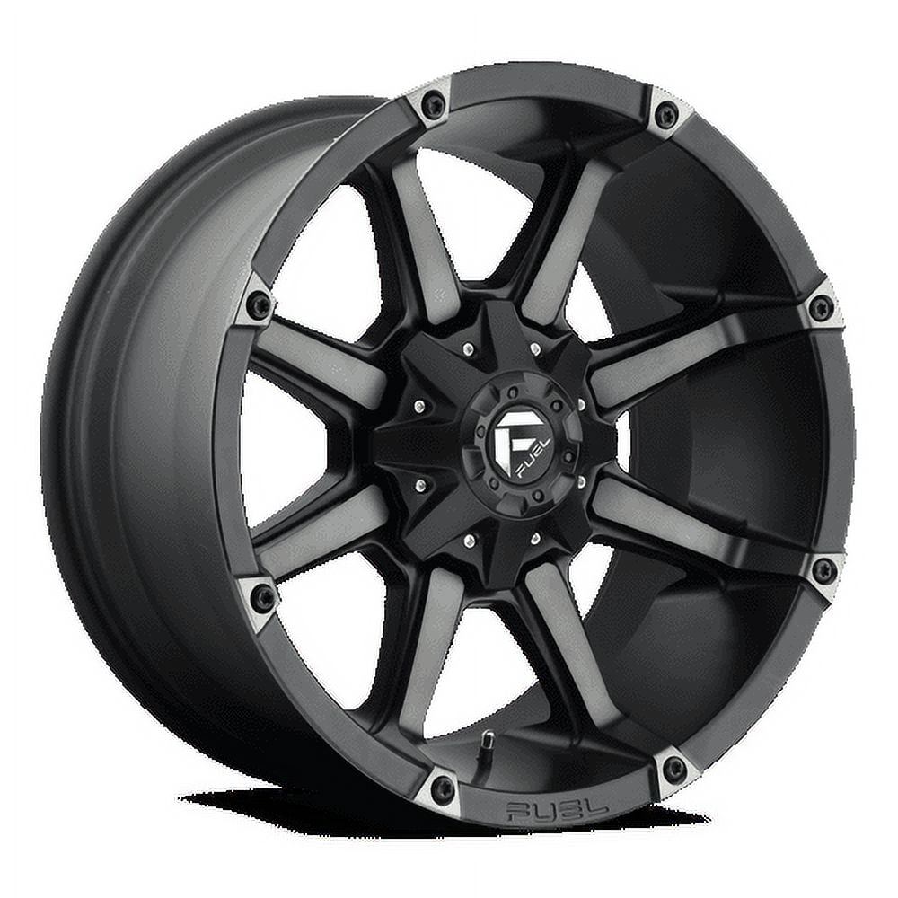 Fuel 1PC Aluminum Rim D556 COUPLER 20X10in Matte Black Double Dark Tint Finish, D55620007050