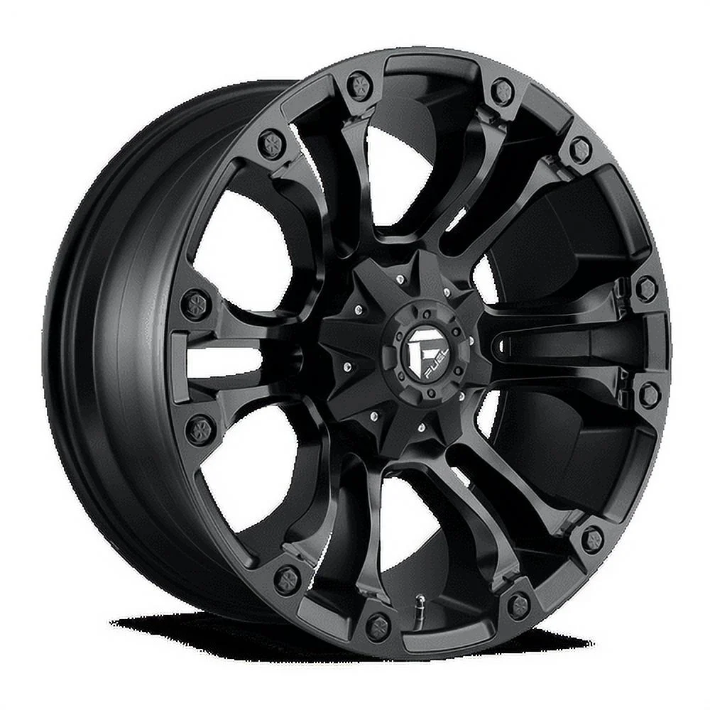 Fuel 1PC Aluminum Rim D560 VAPOR 18X9in Matte Black Finish, D56018909856