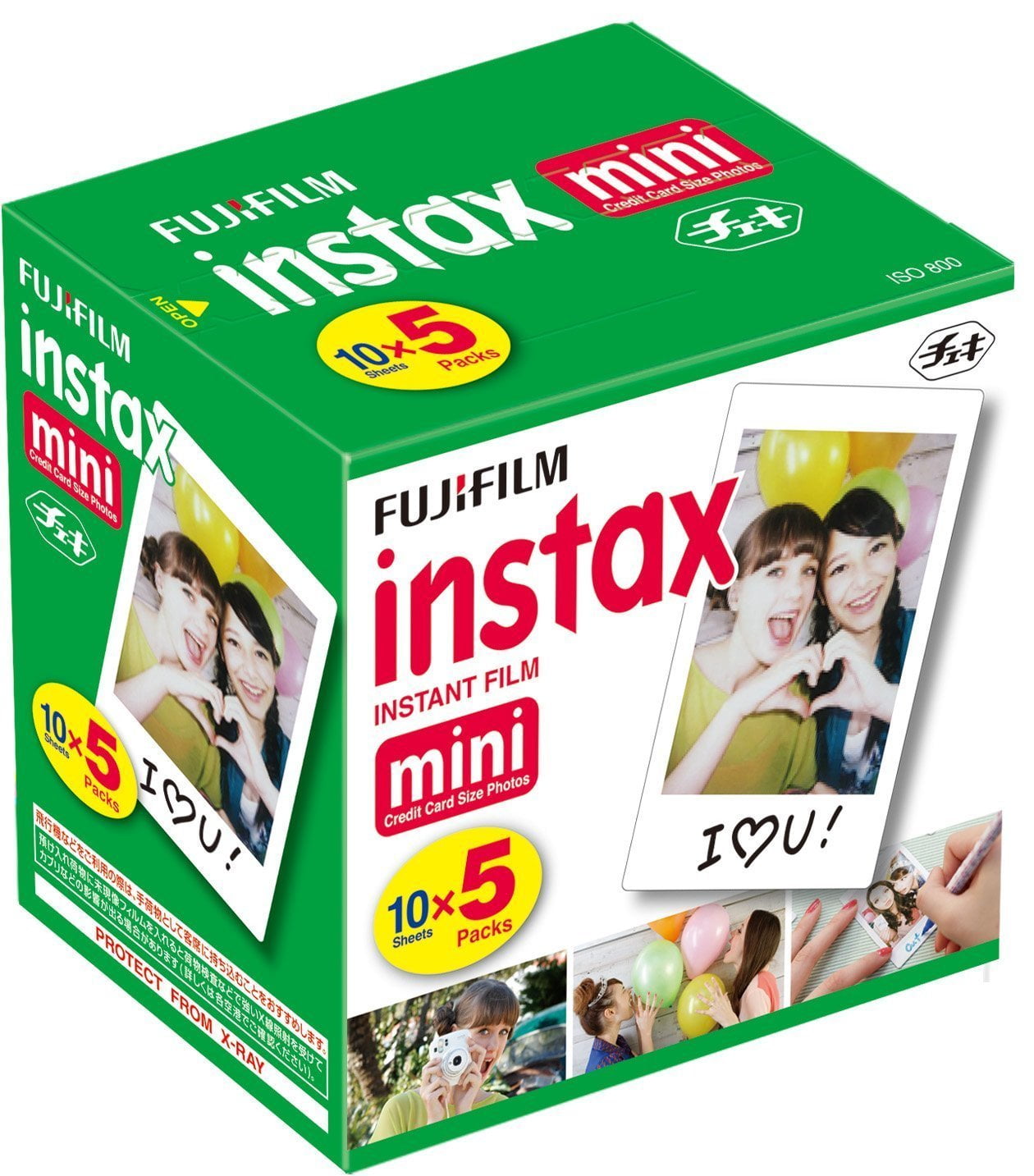 Fujifilm Instax Mini Instant Film, 50 Sheets