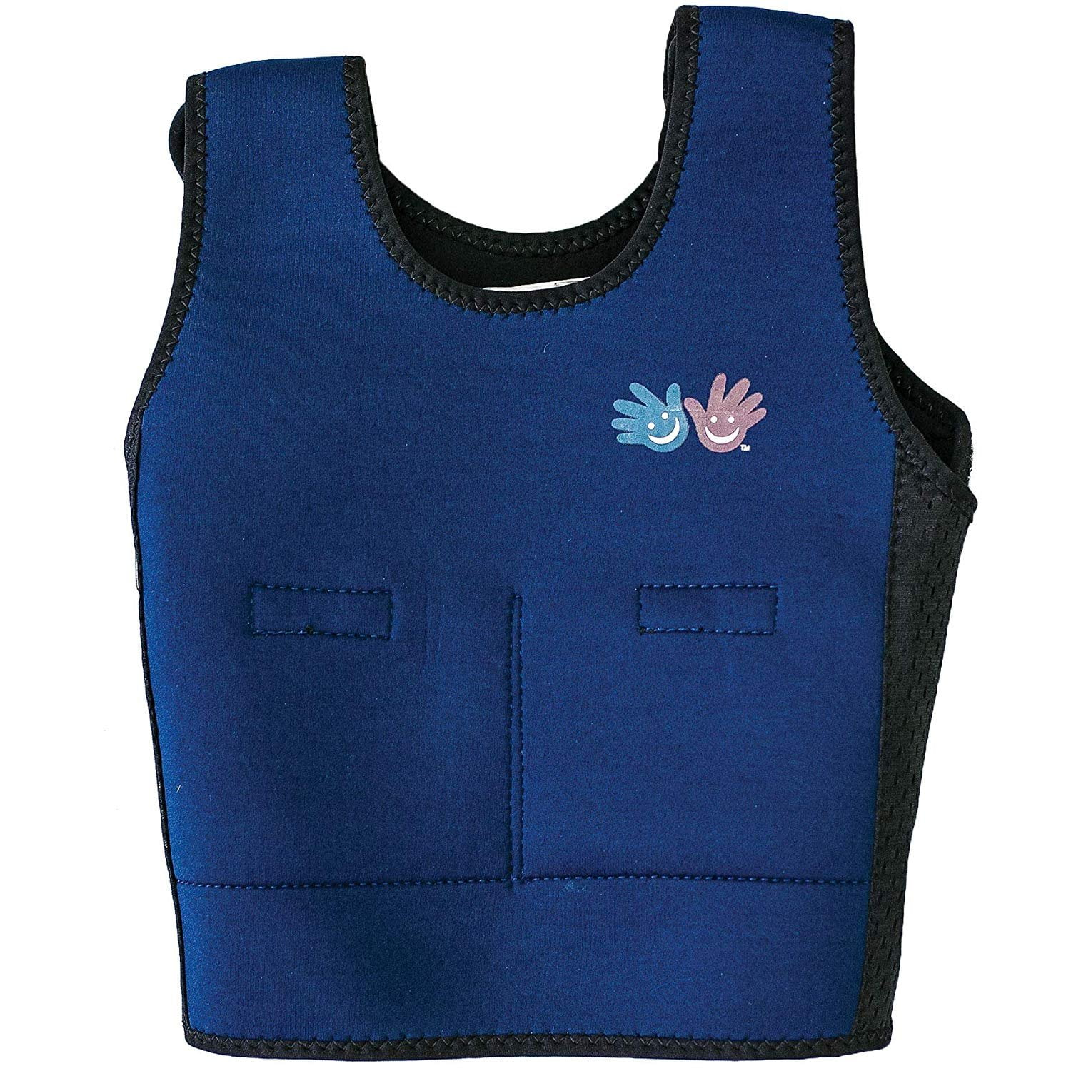 Fun and Function's Blue Weighted Compression Vest - X-Large Adult - Helps with Mood & Attention, Sensory Over Responding, Sensory Seeking, Travel Issues