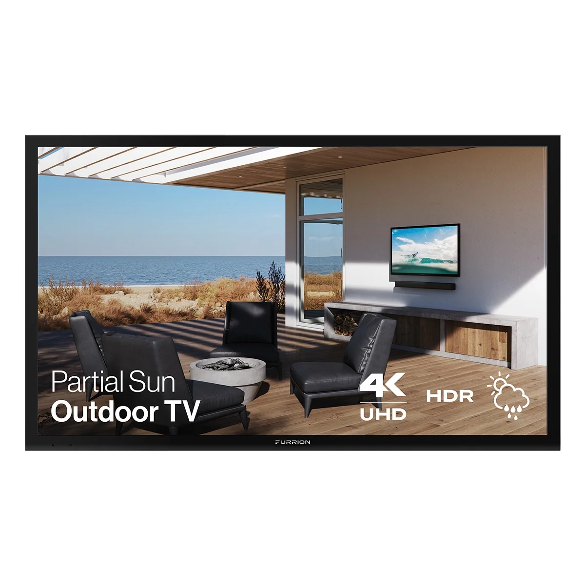Furrion FDUP55CBS 55" Partial Sun 4K HDR Outdoor TV