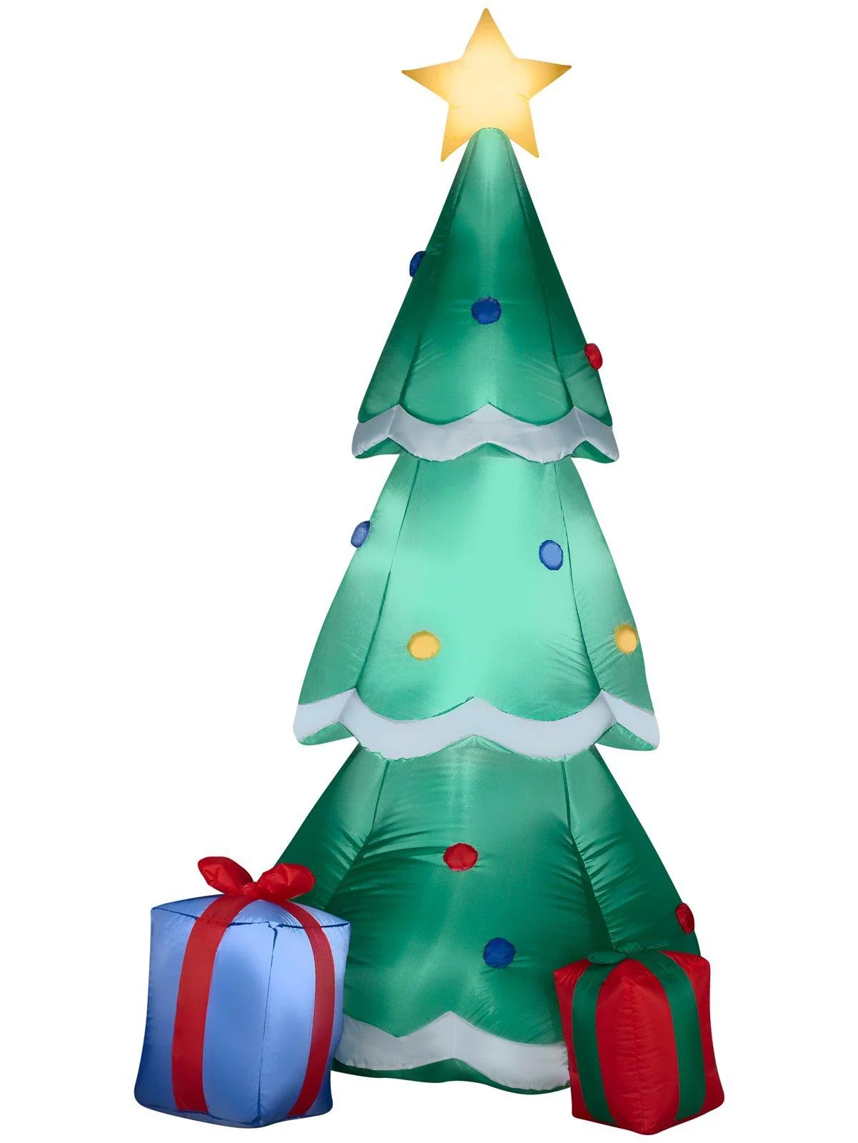 Gemmy 6' 4" Inflatable Christmas Tree with Presents