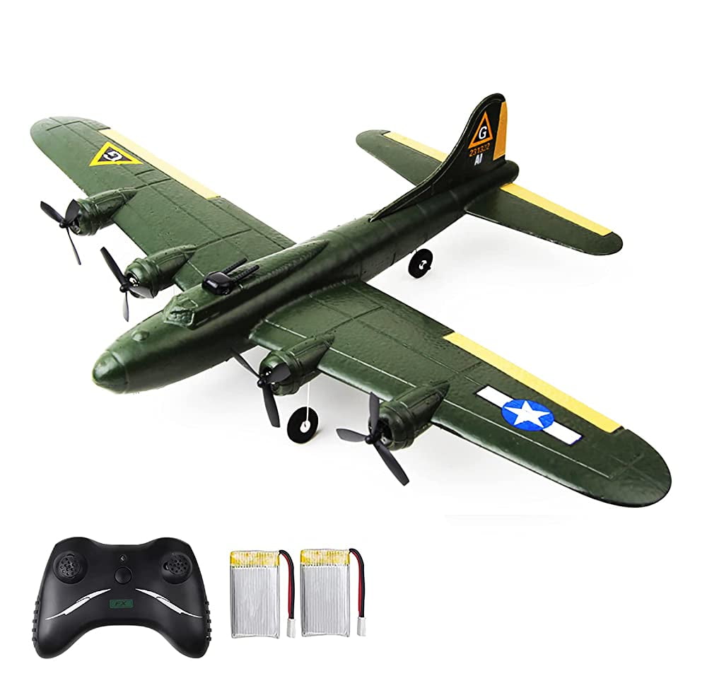 Gytobytle B-17 RC Plane Bomber Plane Ready to Fly, Easy to Fly RC Glider for Kids & Beginners, Hobby Remote Control Airplane for Adults, RC Airplanes for Boys