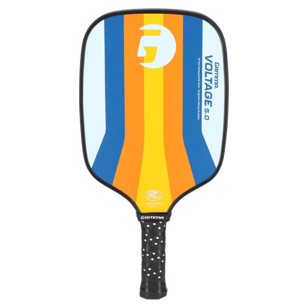 GAMMA Voltage 5.0 Pickleball Paddle, Graphite Pickleball