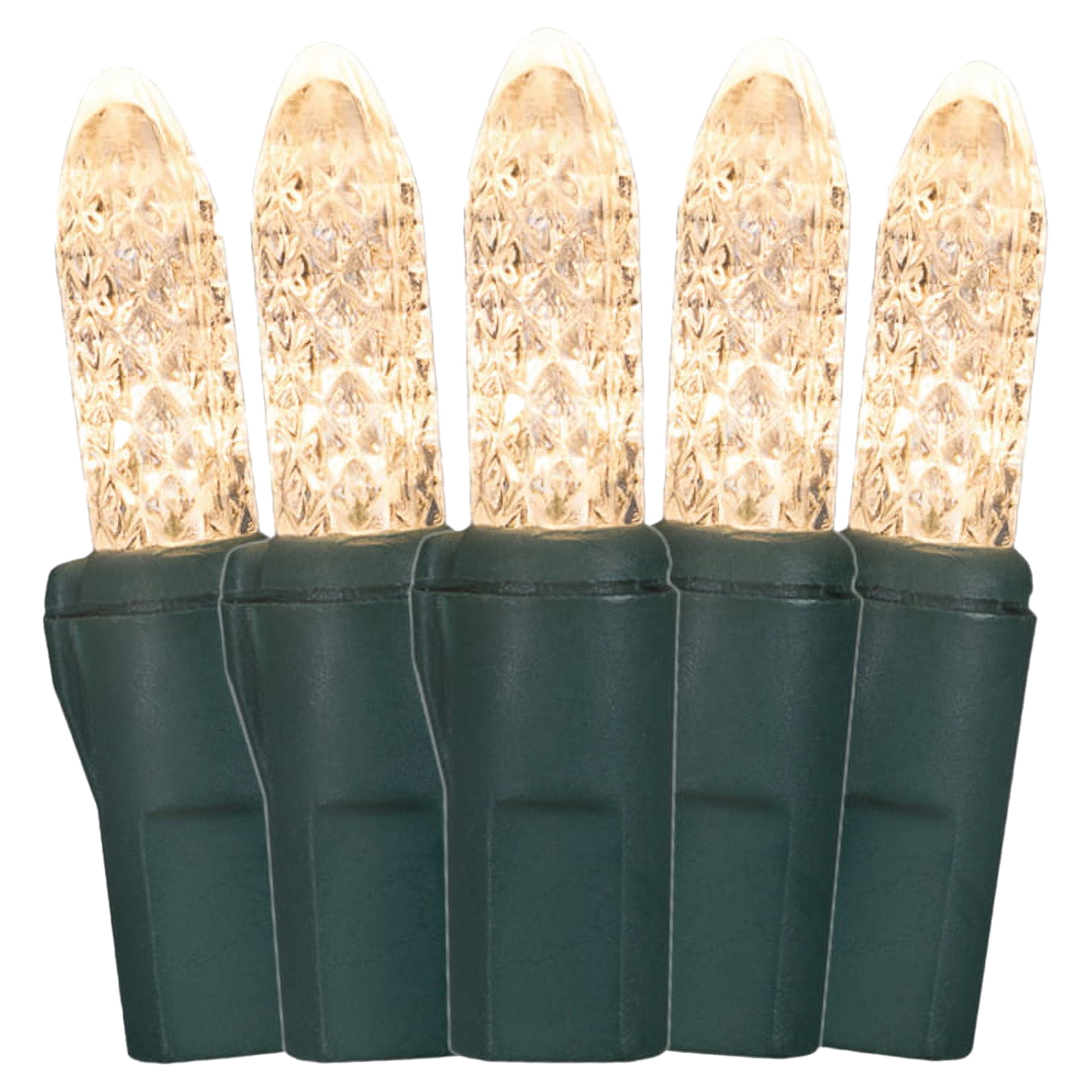 GE Energy Smart 150-Count 49.6-ft Constant Warm White Mini LED Plug-In Christmas String Lights