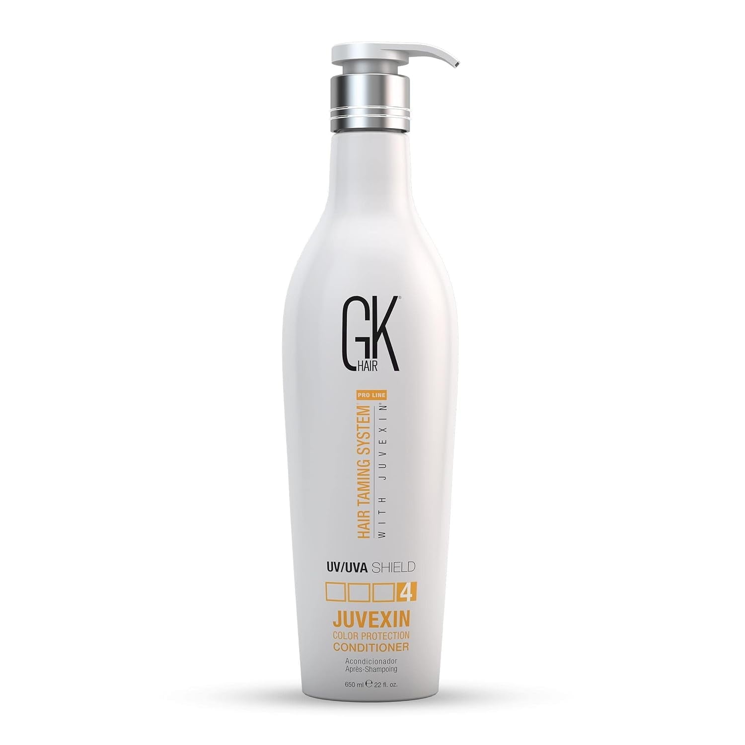 GK HAIR Global Keratin Colored Shield Conditioner (22 Fl Oz/650ml) - Deep Cleansing Heat Thermal Protection for Color Treated Dry Damaged Curly Frizzy Hair - Paraben Sulfate Free Unisex