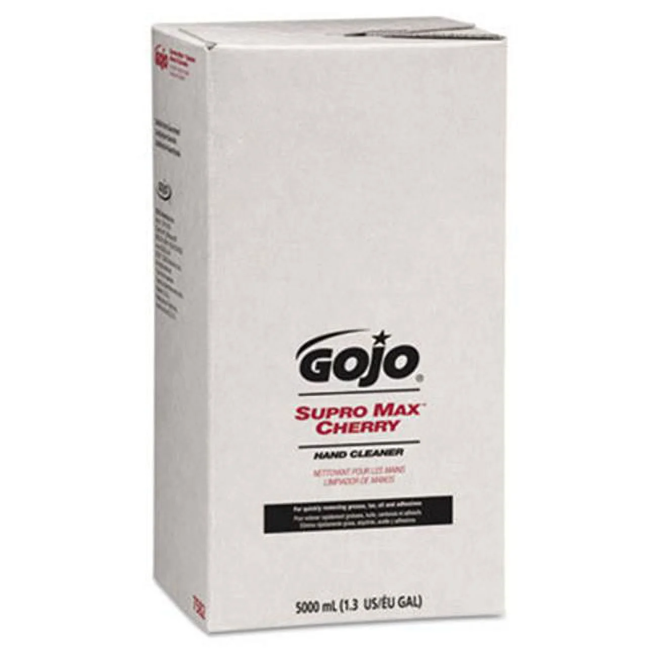 GOJO SUPRO MAX Hand cleanr Cherry 5000mL Refill 2/Carton 758202