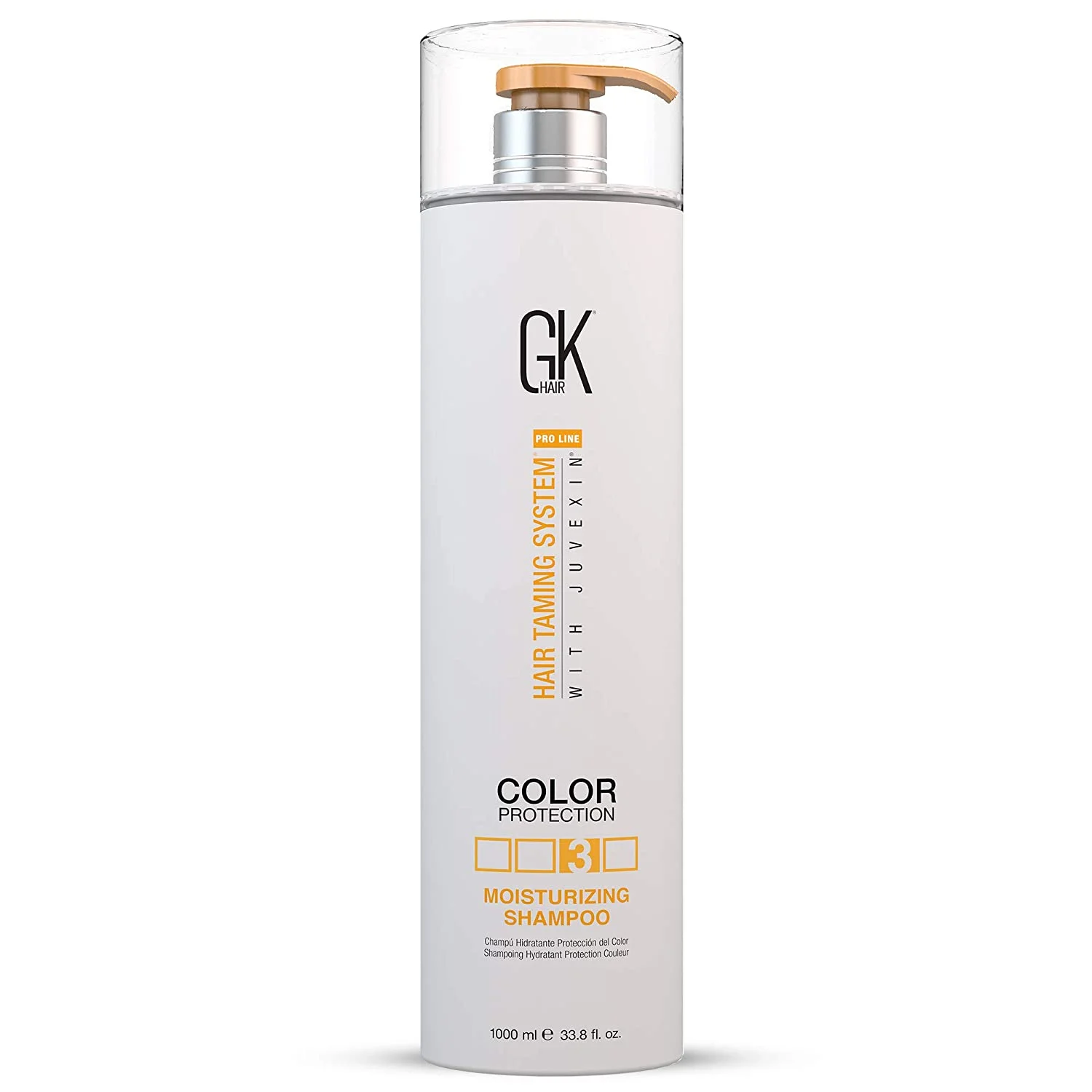GK HAIR Vegan Color Treated Moisturizing Shampoo for Women Deep Conditioning Hair Mask with Keratin and Argan Oil Frizz Control Hydrate Treatment for Dry Damaged Hair – 33.8 Ounce