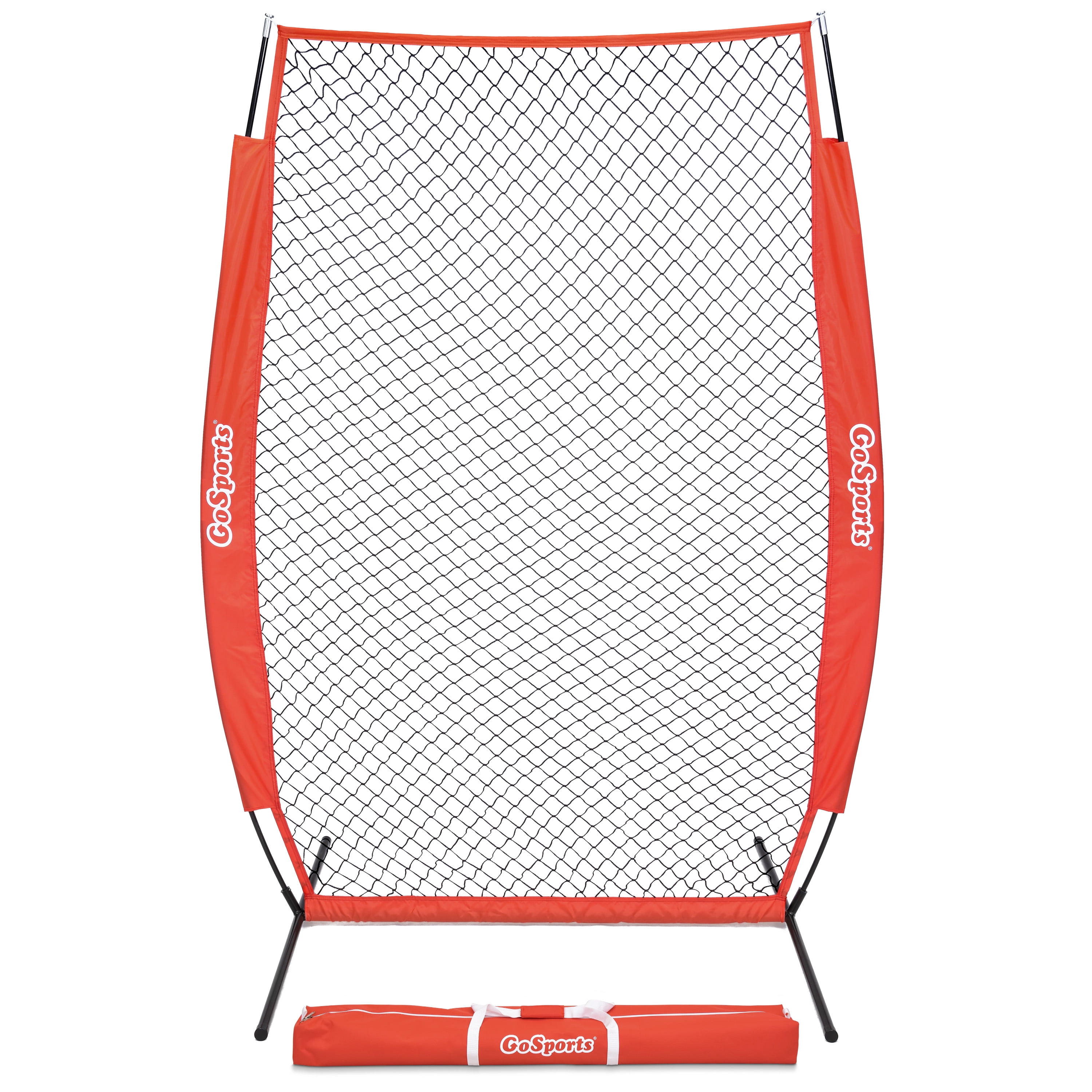 GoSports 7' x 4' I Screen - Baseball & Softball Pitcher Protection Net, Must Have for Safe Training