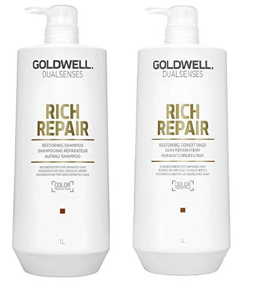 Goldwell Dualsenses - Rich Repair Shampoo Conditioner Duo 1 Liter Each