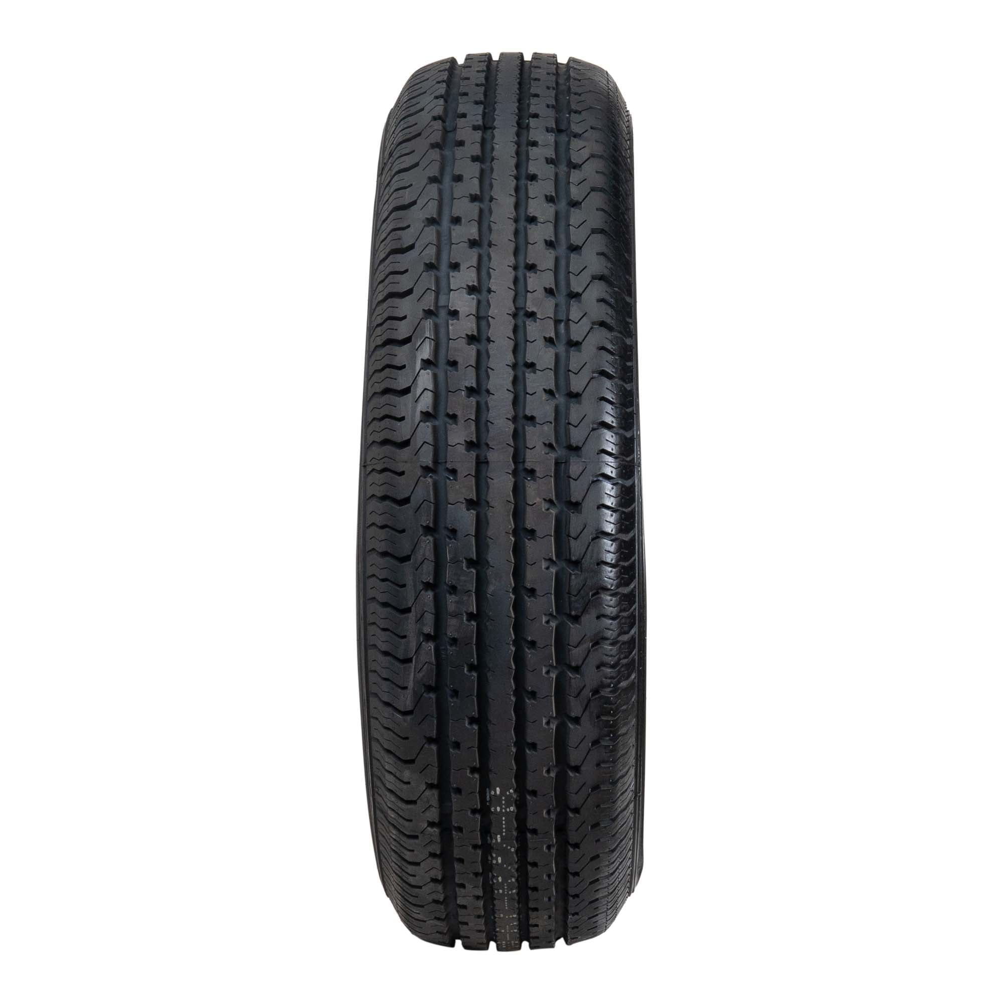 Trailquest 225/75R15 10 Ply Radial Trailer Tire - Load Range E, Speed Rating M (81 MPH), All Season, 1 Year Warranty