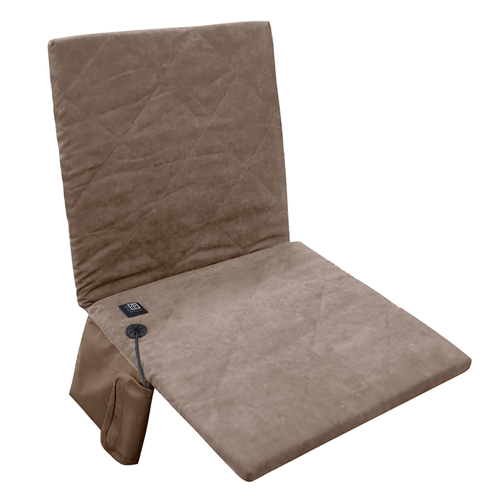 Heated Stadium Seats for Bleachers with Back Support and Wide Cushion, Extra Portable Bleacher Seat Foldable Stadium Chair, for Outdoor Camping Games Sports (Mobile Power Not Included)