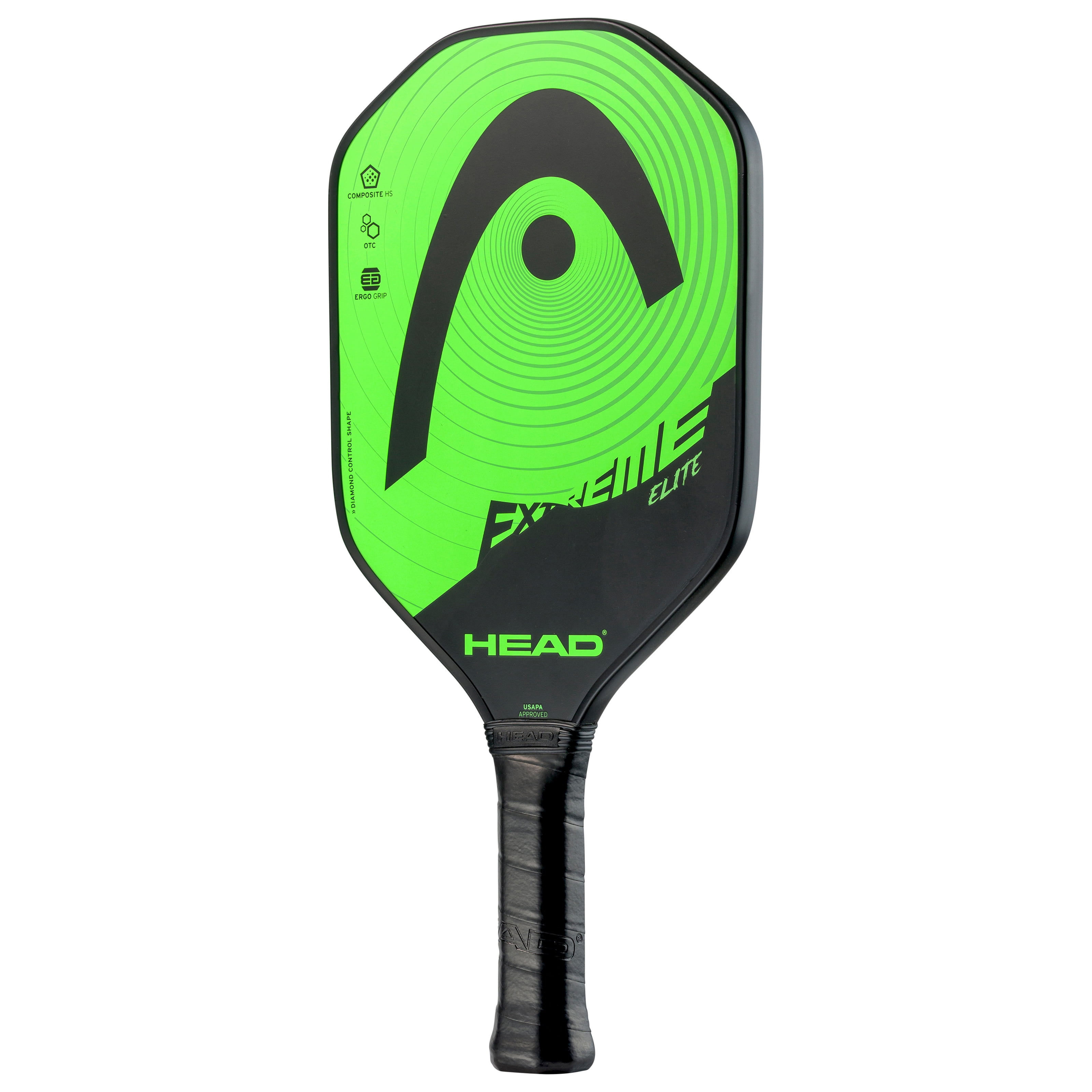 HEAD Extreme Elite Pickleball Paddle, Green, 7.8 Ounce Weight, 16 in.
