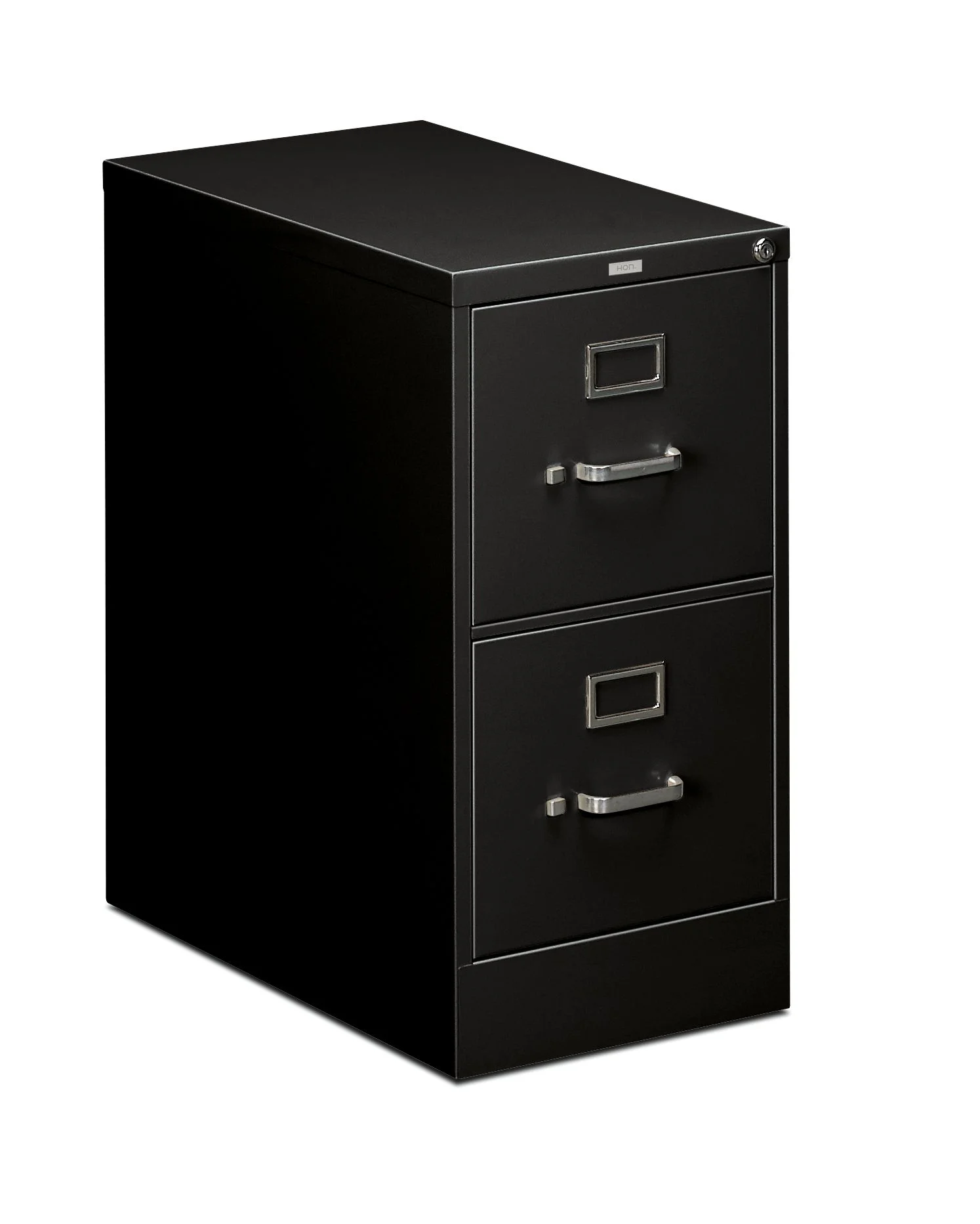 HON Two-Drawer Filing Cabinet- 510 Series Full Suspension Letter File Cabinet, 29 by 15-inch, Black (H512)