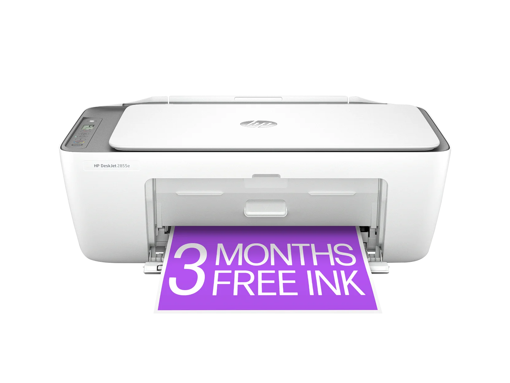 HP DeskJet 2855e All-in-One Inkjet Printer, Color Mobile Print, Copy, Scan Up to