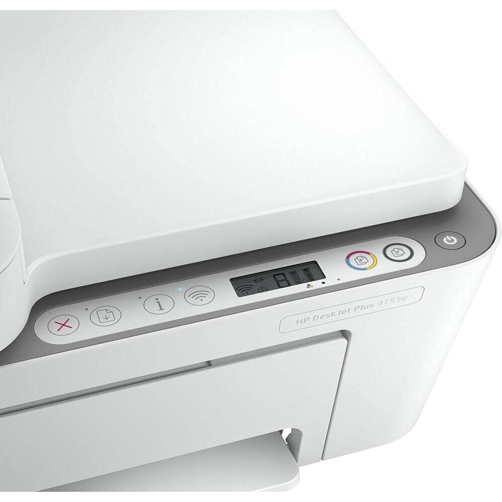 Pre-Owned HP DeskJet 4155e All-in-One Wireless Color Inkjet Printer with 3 Months Instant Ink Included with HP+