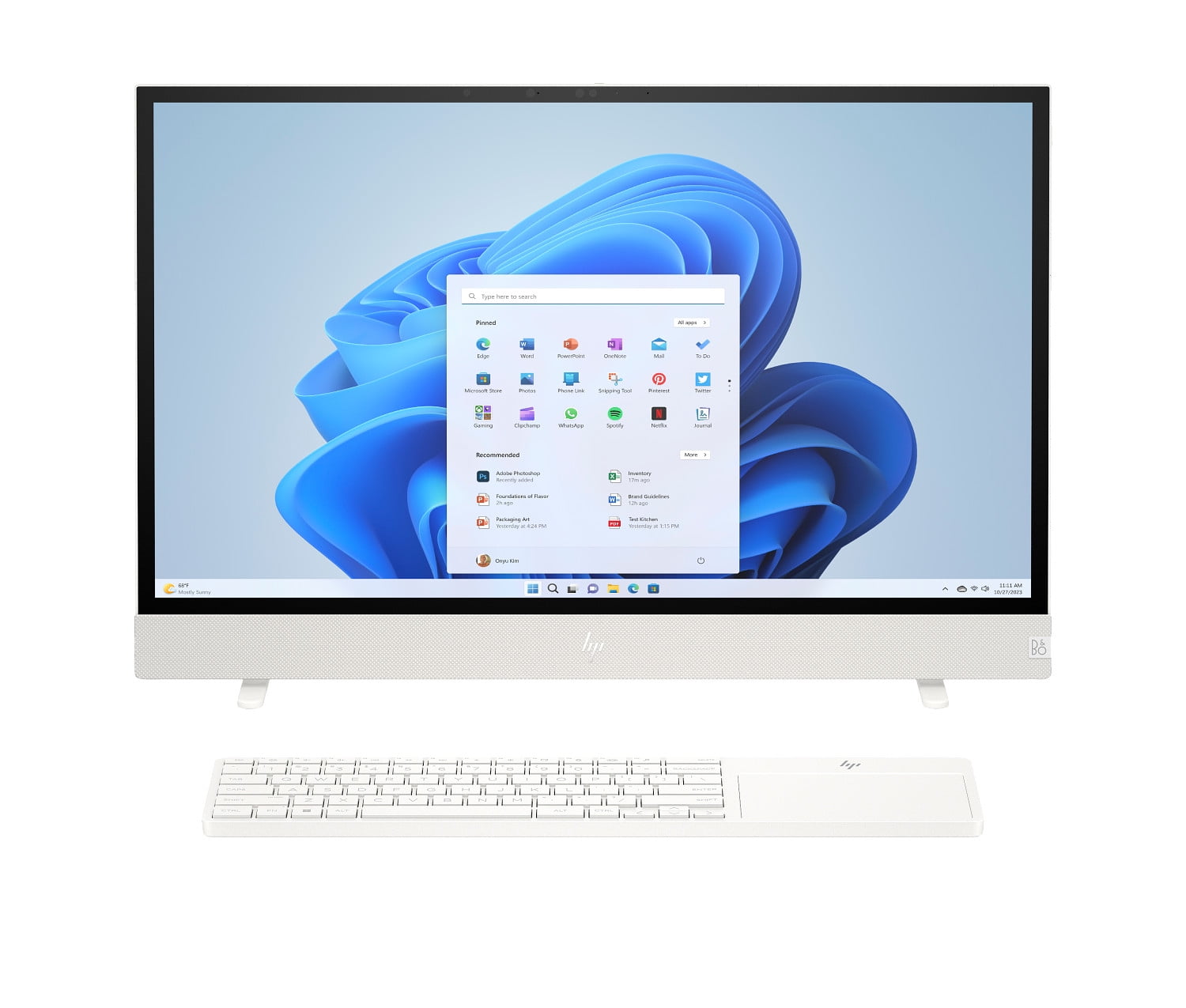 HP Envy All-in-One Computer 23.8" QHD 13th gen Intel Core i5, 16 GB; 1 TB SSD