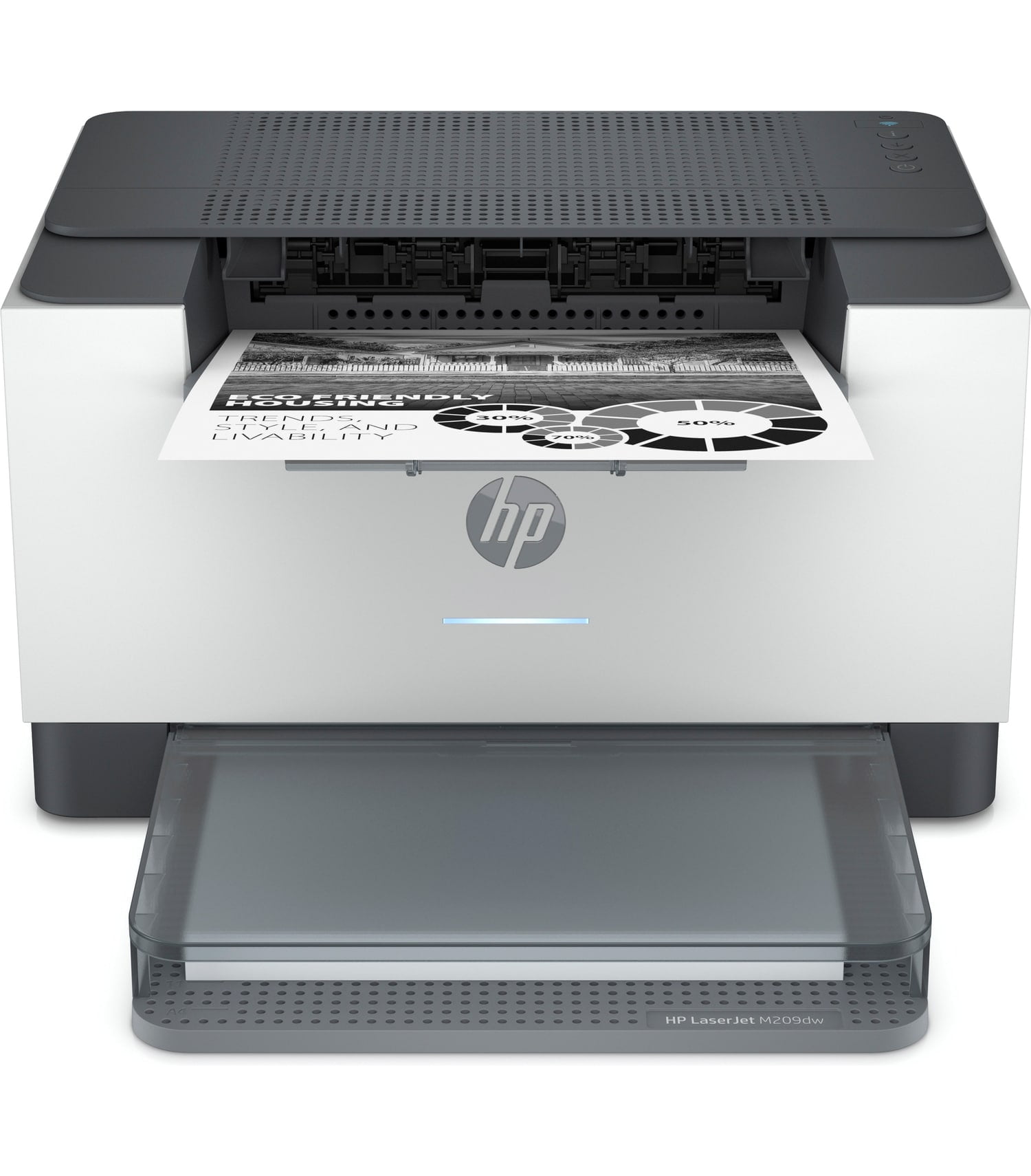 HP LaserJet M209dw Laser Printer, Black And White Mobile Print Up to 20,000
