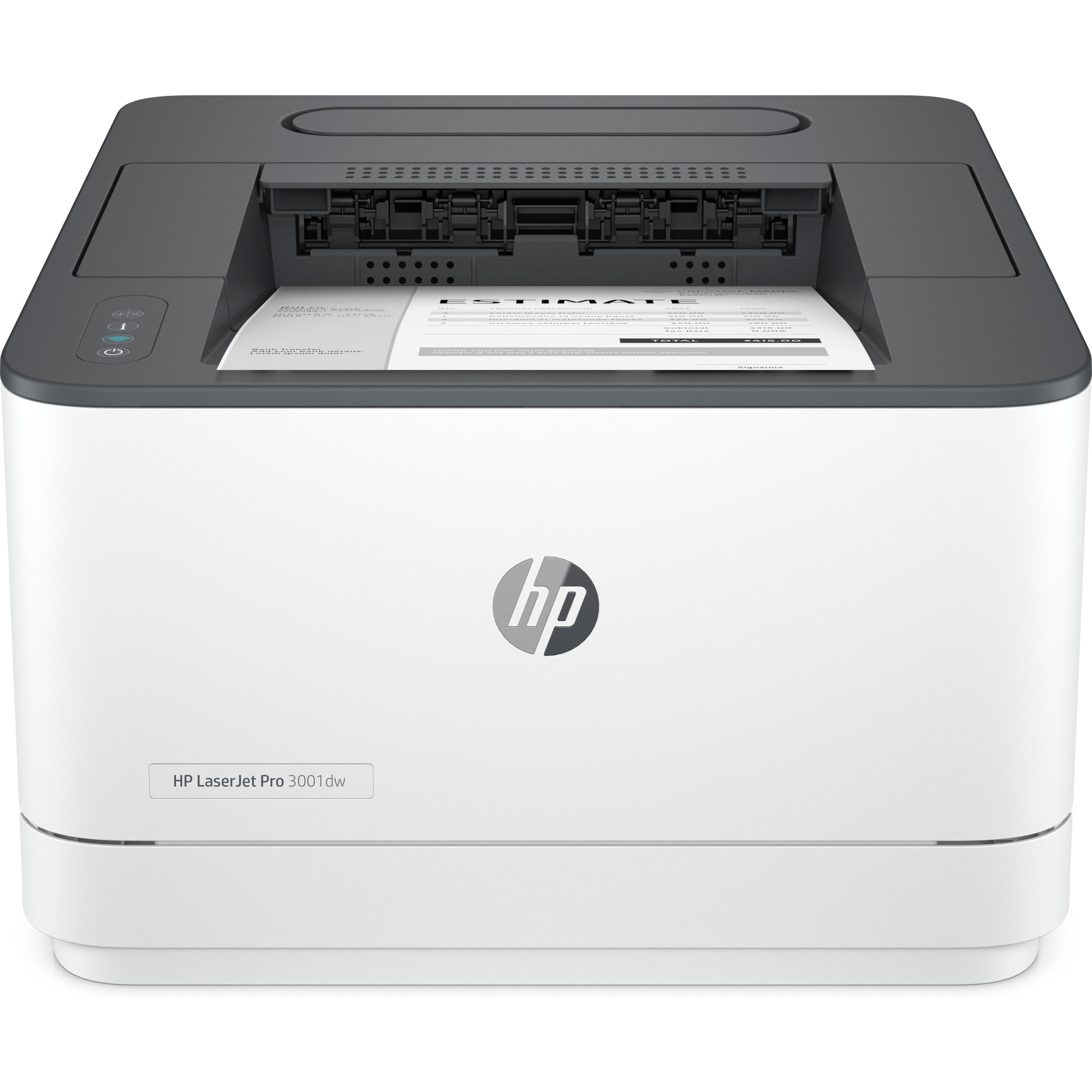 HP LaserJet Pro 3001dw Laser Printer, Black And White Mobile Print Up to 50,000