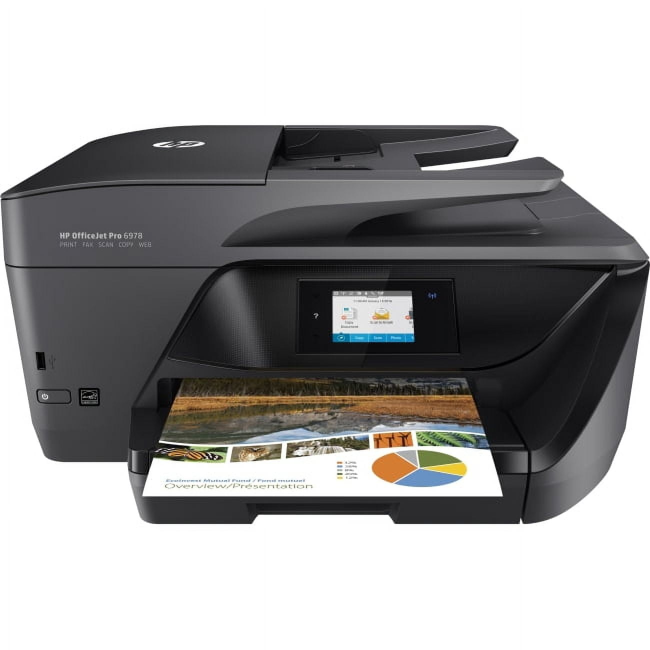 HP OfficeJet Pro 6978 All-in-One Multifunction Printer/Copier/Scanner/Fax Machine