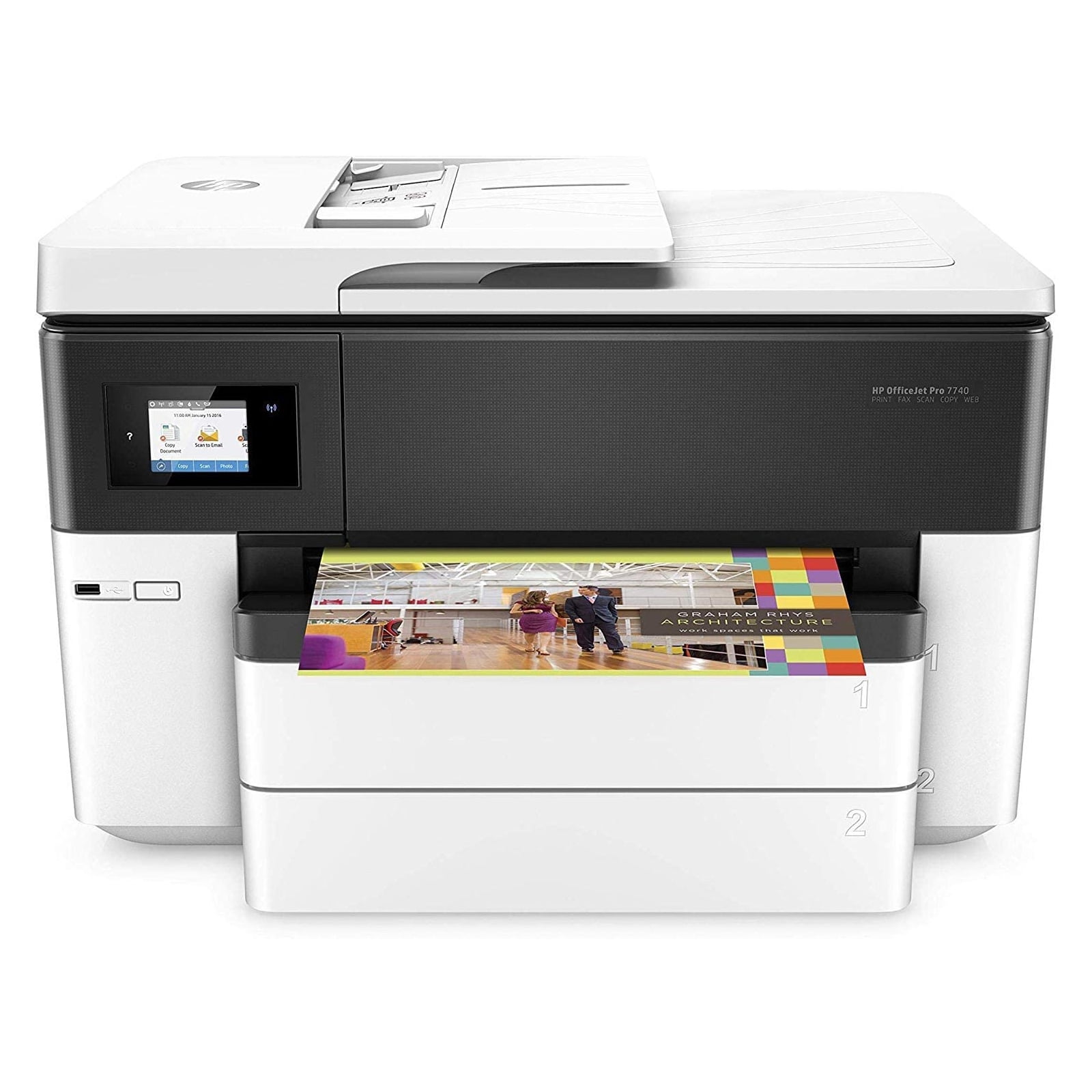 HP OfficeJet Pro 7740 Wireless All-in-One Printer (G5J38A)