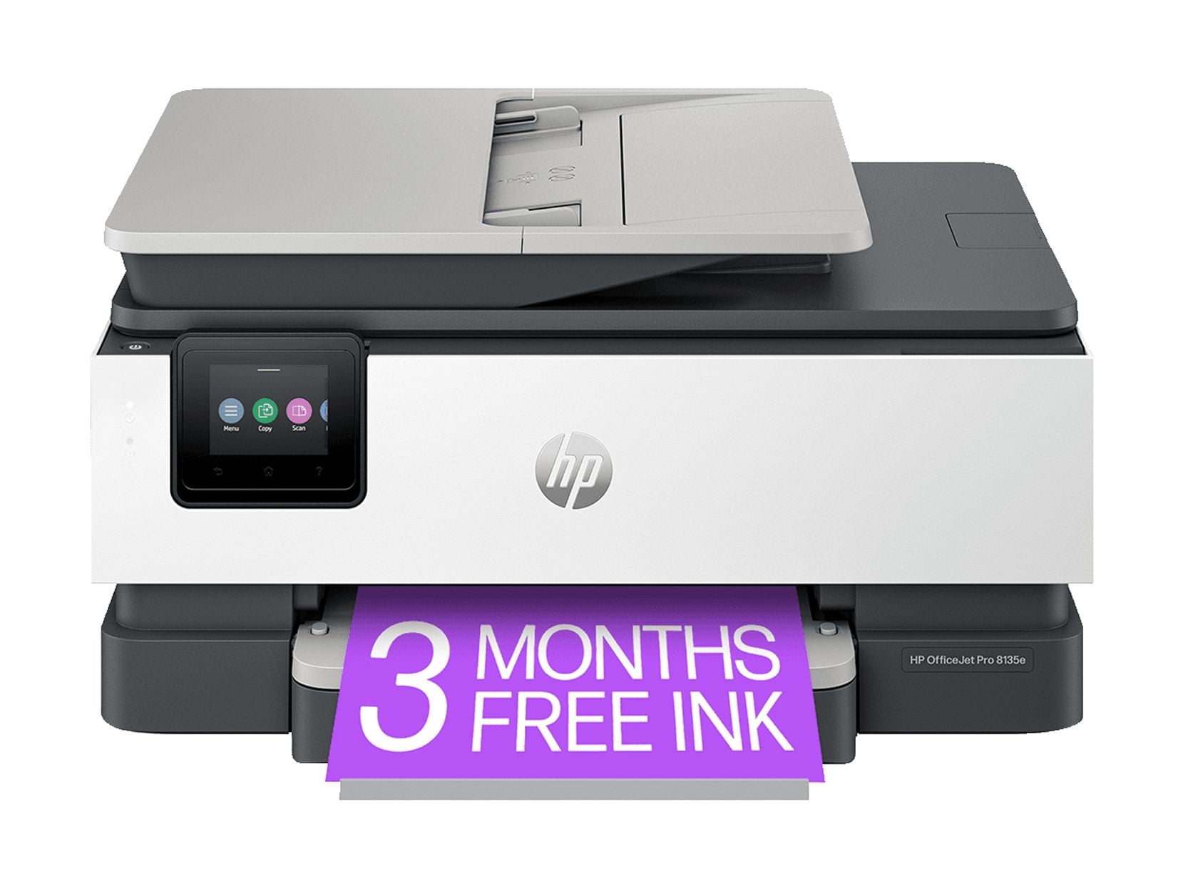 HP OfficeJet Pro 8135e Wireless All-in-One Printer with 3 Months of Instant Ink for free with HP+