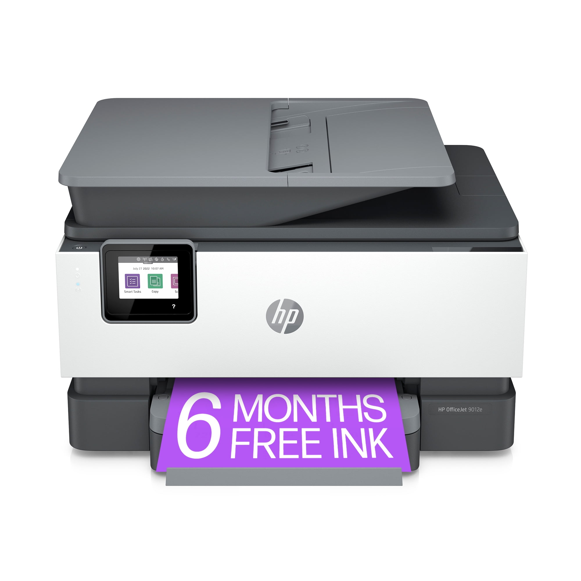 HP OfficeJet 9012e All-in-One Wireless Color Inkjet Printer - 6 months free Instant Ink with HP+
