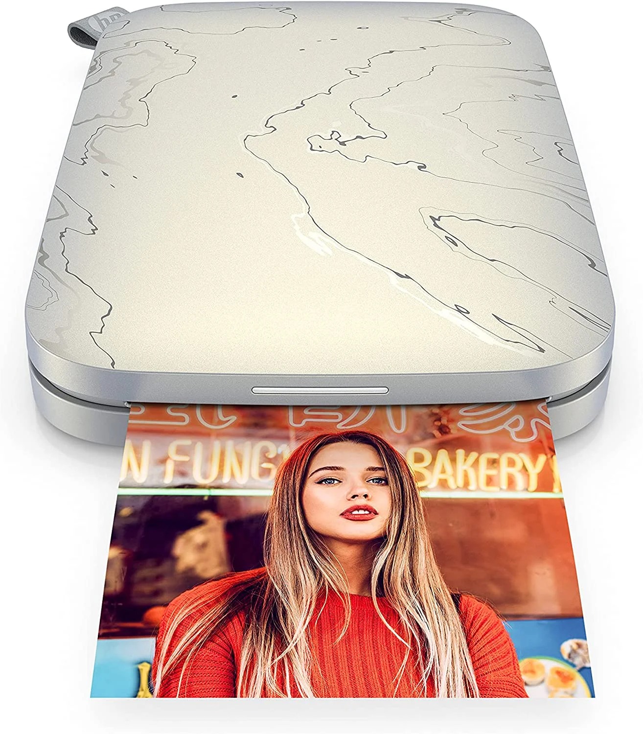 HP Sprocket Select Portable 2.3x3.4" Zink Photo Printer (Eclipse) for iOS & Android Devices