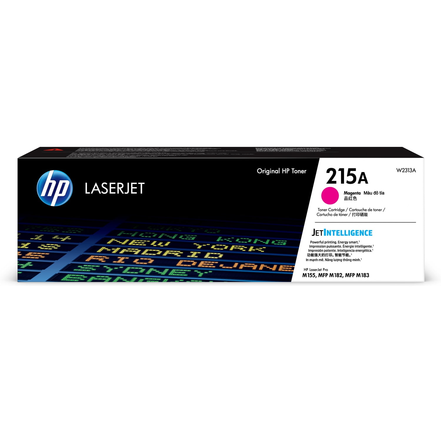HP 215A Magenta Original LaserJet Toner Cartridge, ~850 pages, W2313A