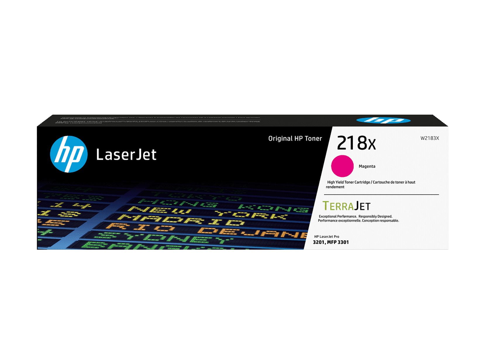 HP 218X High Yield Magenta Original LaserJet Toner Cartridge, ~2,500 pages